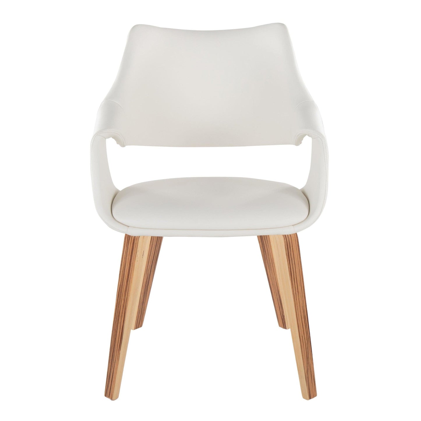 Lumisource Curvo High Back Upholstered Chair - Set of 2