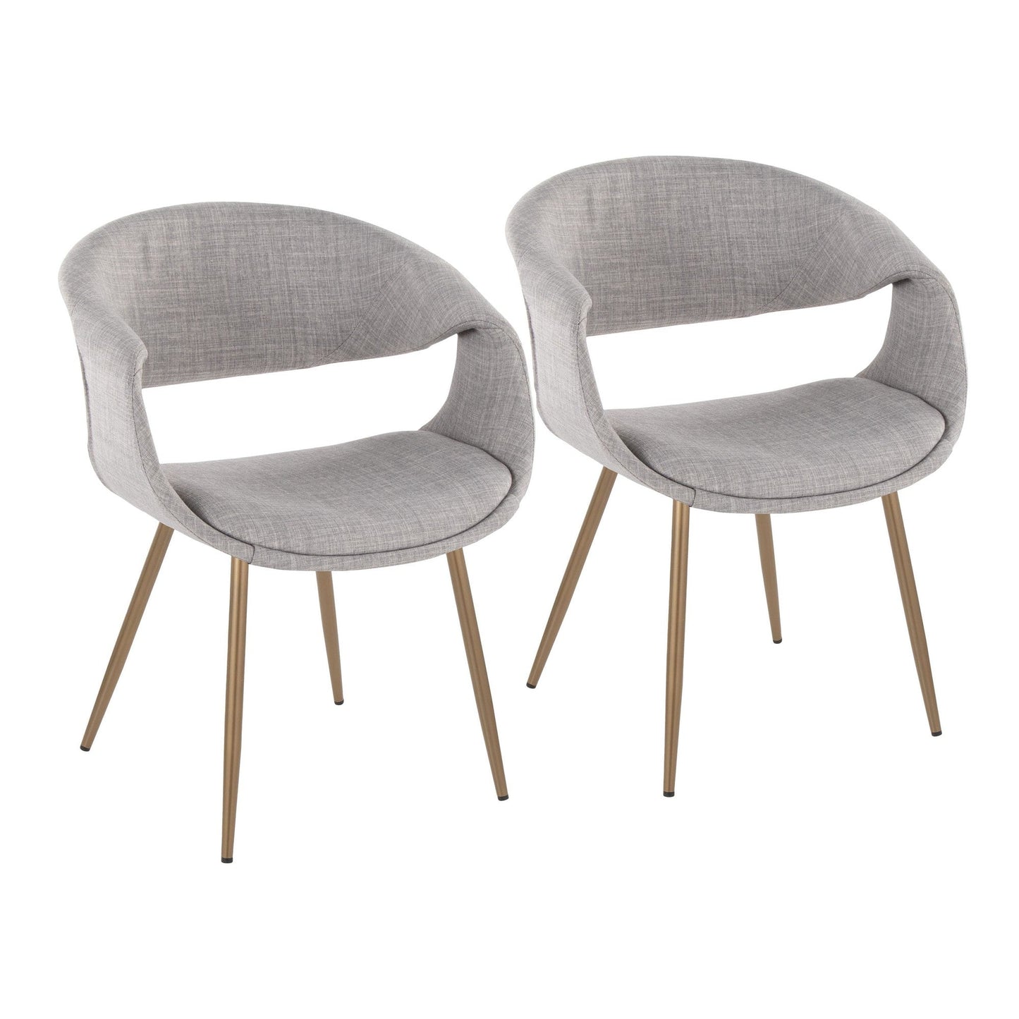 Majestic Office Furniture Upholstered Chair - Set of 2
