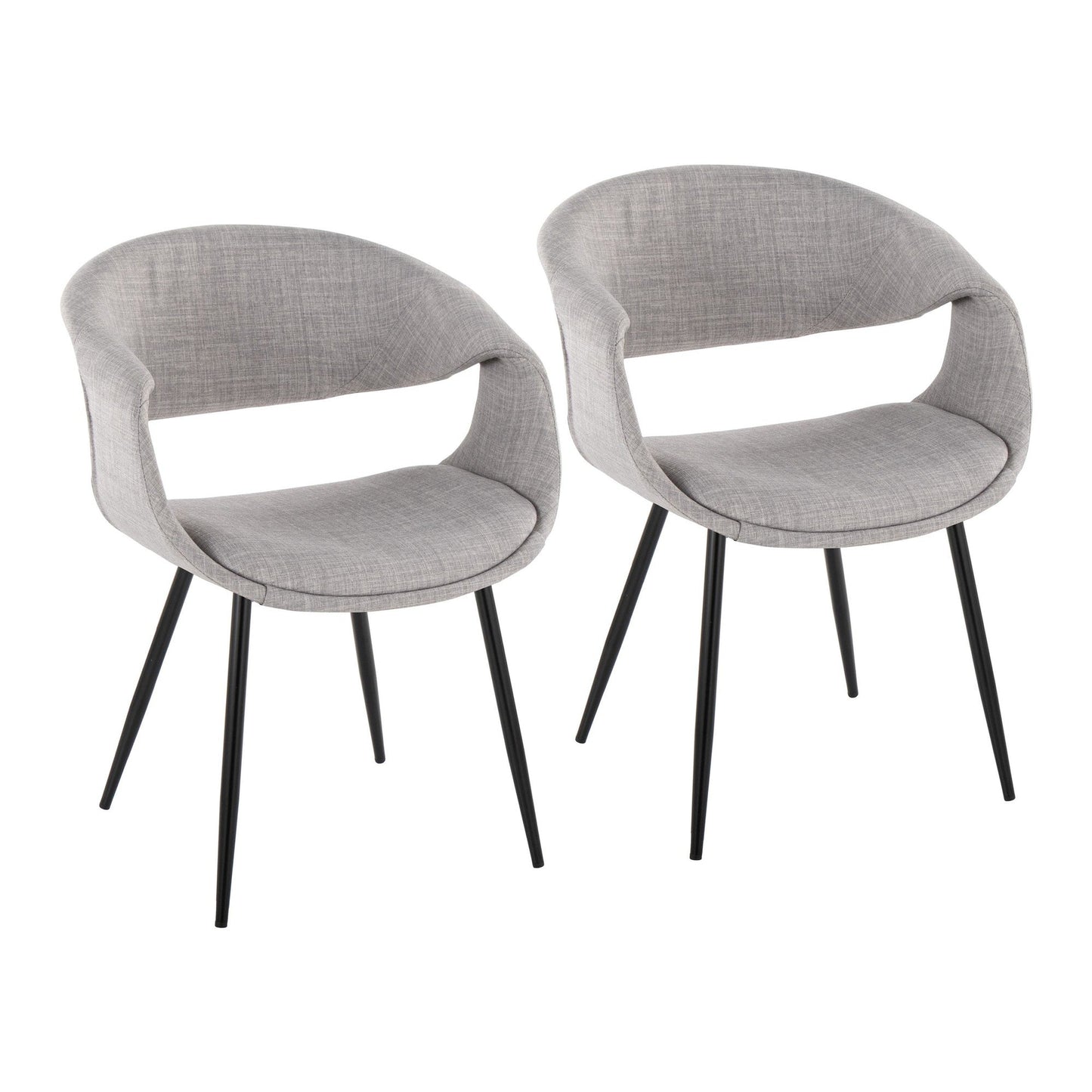 Majestic Office Furniture Upholstered Chair - Set of 2