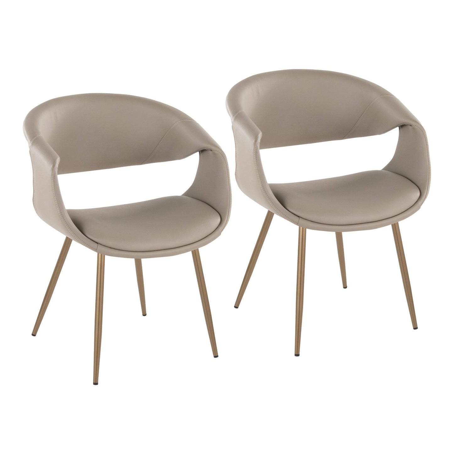 Majestic Office Furniture Upholstered Chair - Set of 2