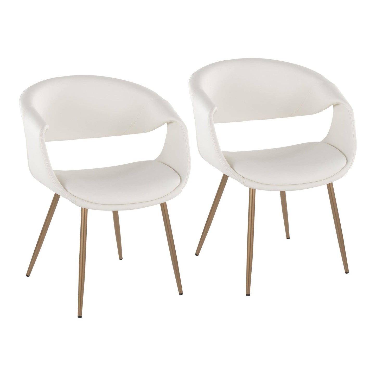 Majestic Office Furniture Upholstered Chair - Set of 2