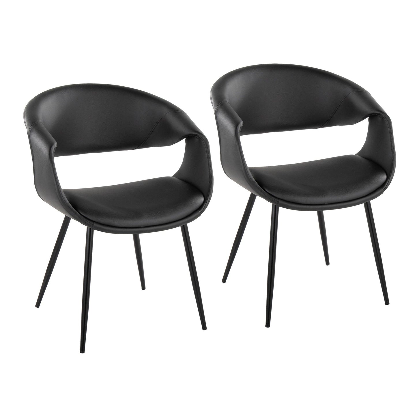 Majestic Office Furniture Upholstered Chair - Set of 2