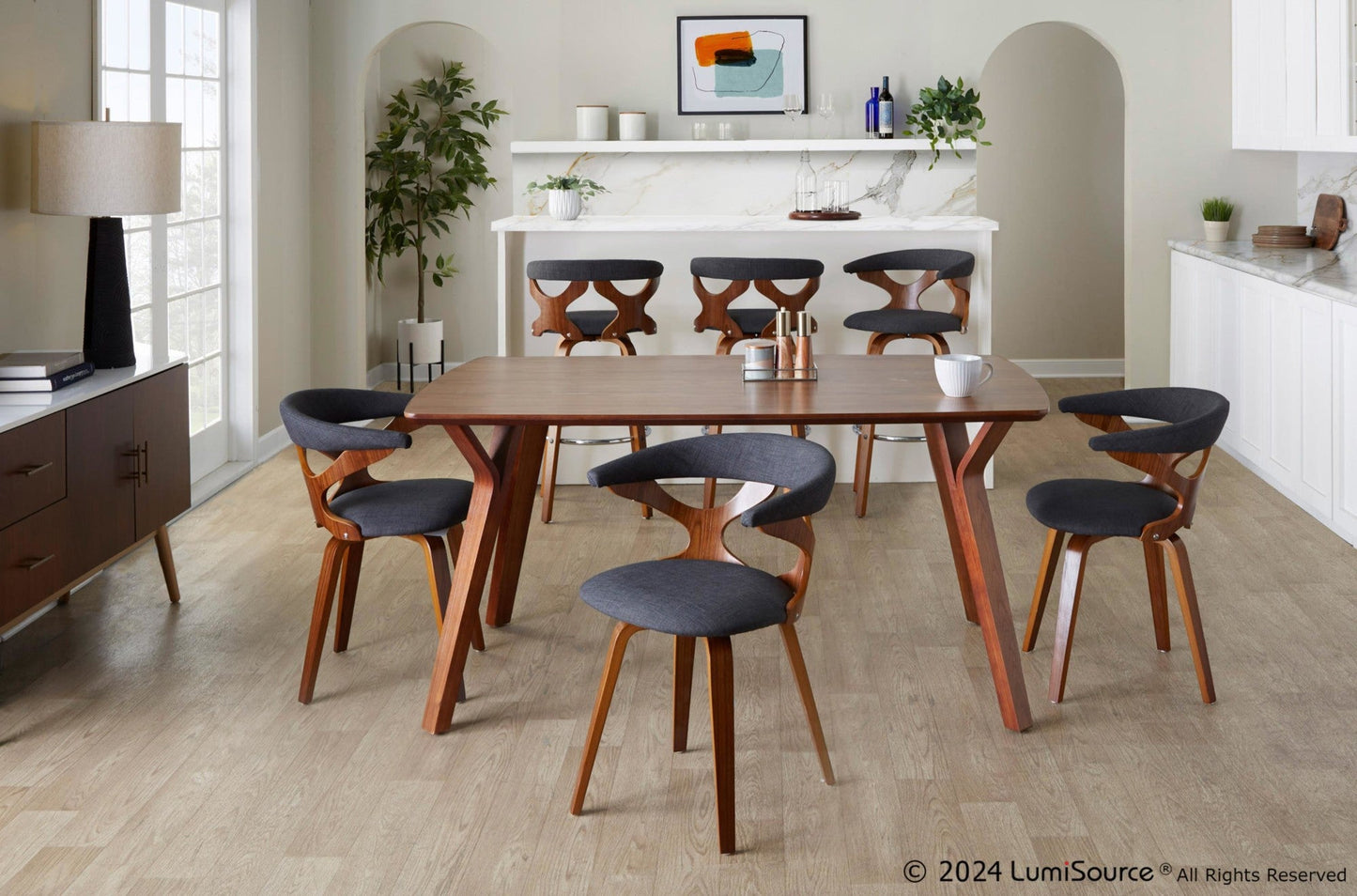 Majestic Office Furniture 30" Fixed-Height Barstool - Set of 2
