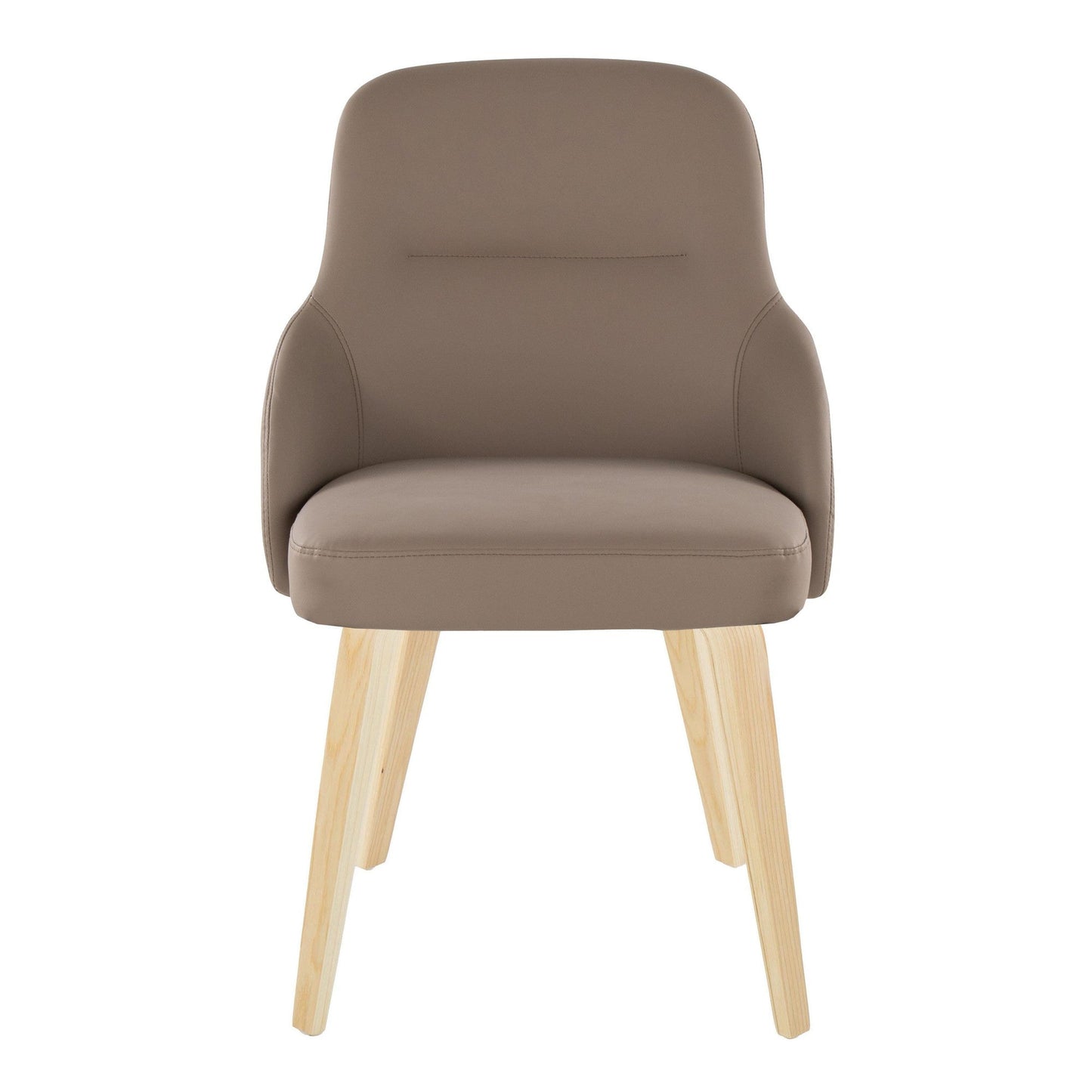 Lumisource York Upholstered Chair - Set of 2