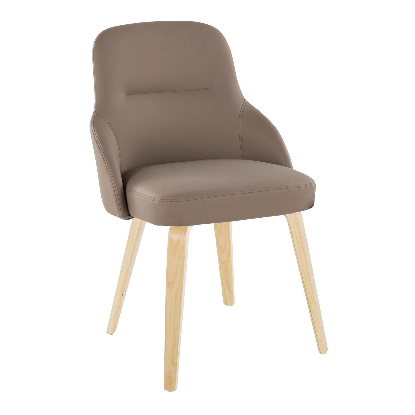 Lumisource York Upholstered Chair - Set of 2