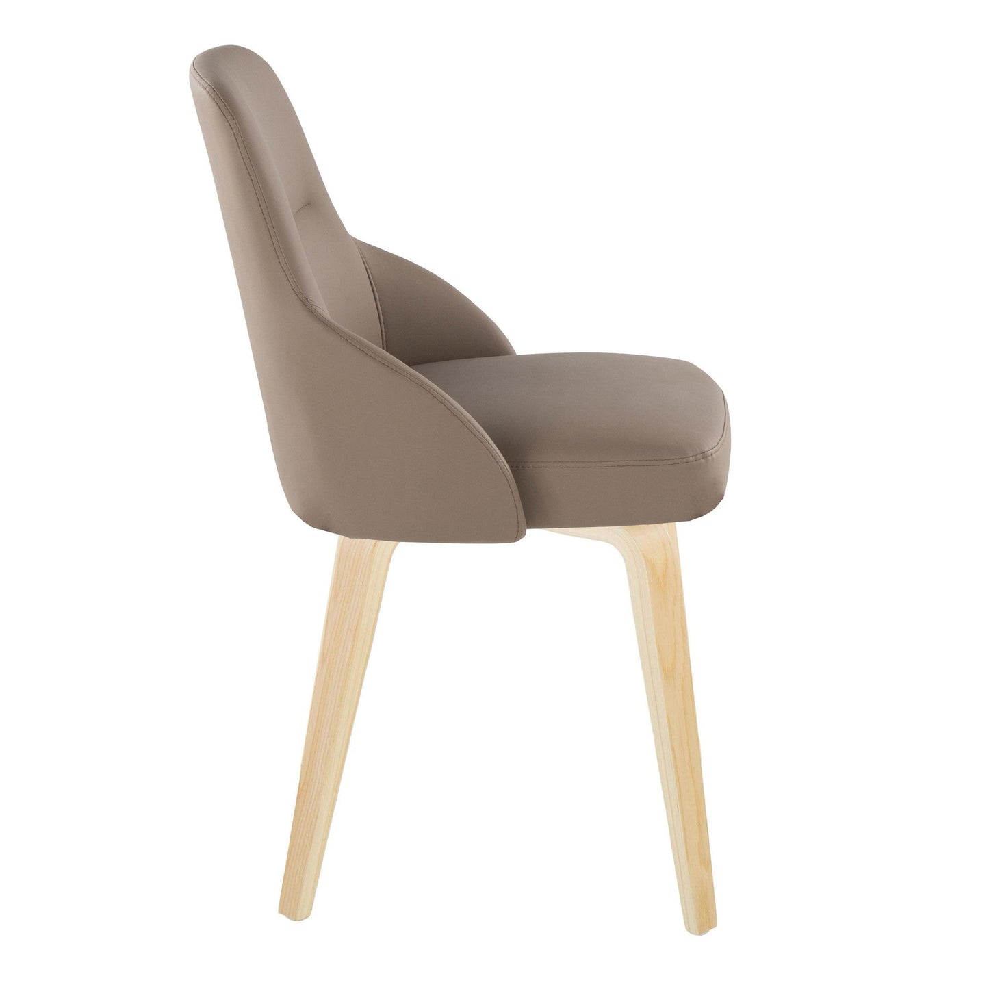 Lumisource York Upholstered Chair - Set of 2