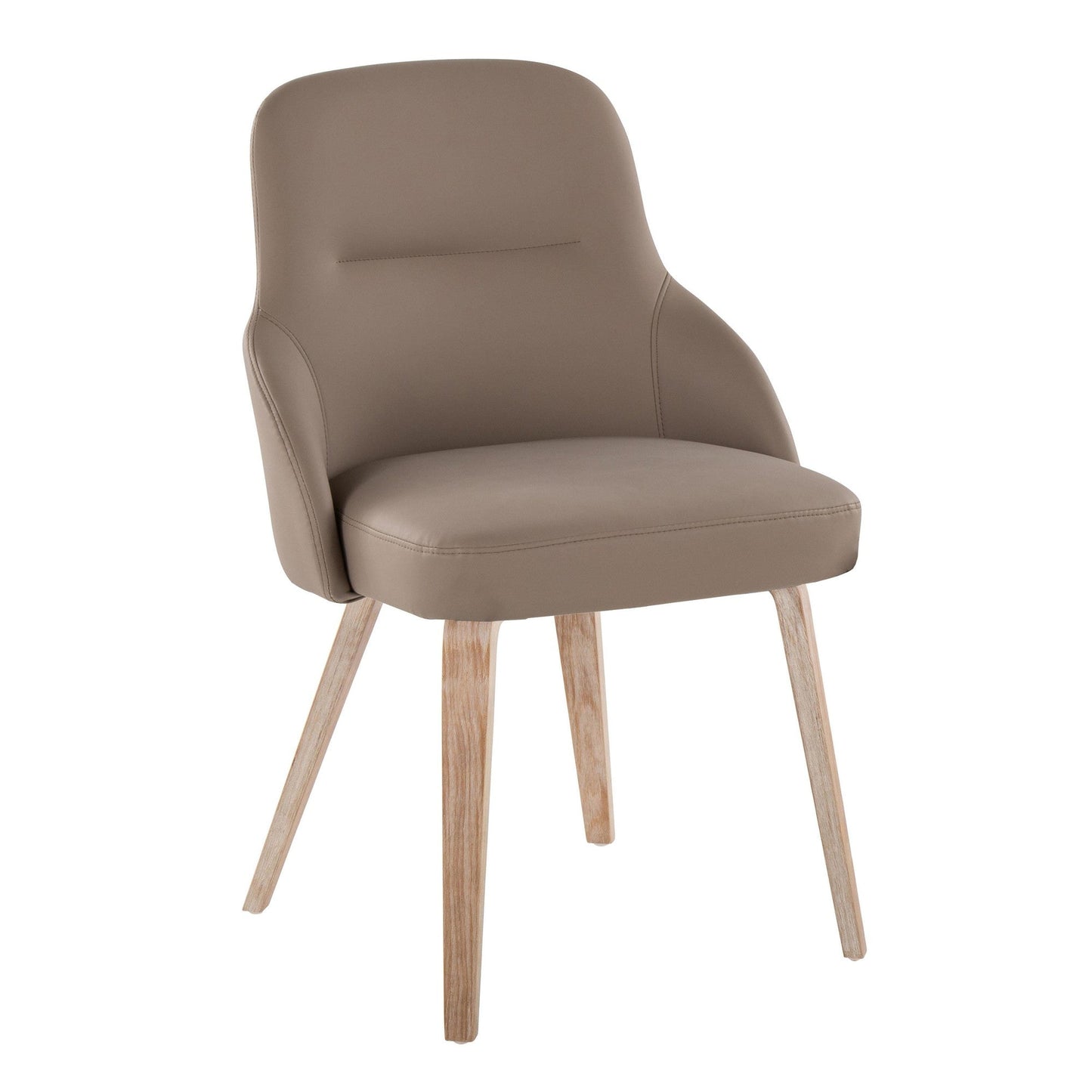 Lumisource York Upholstered Chair - Set of 2