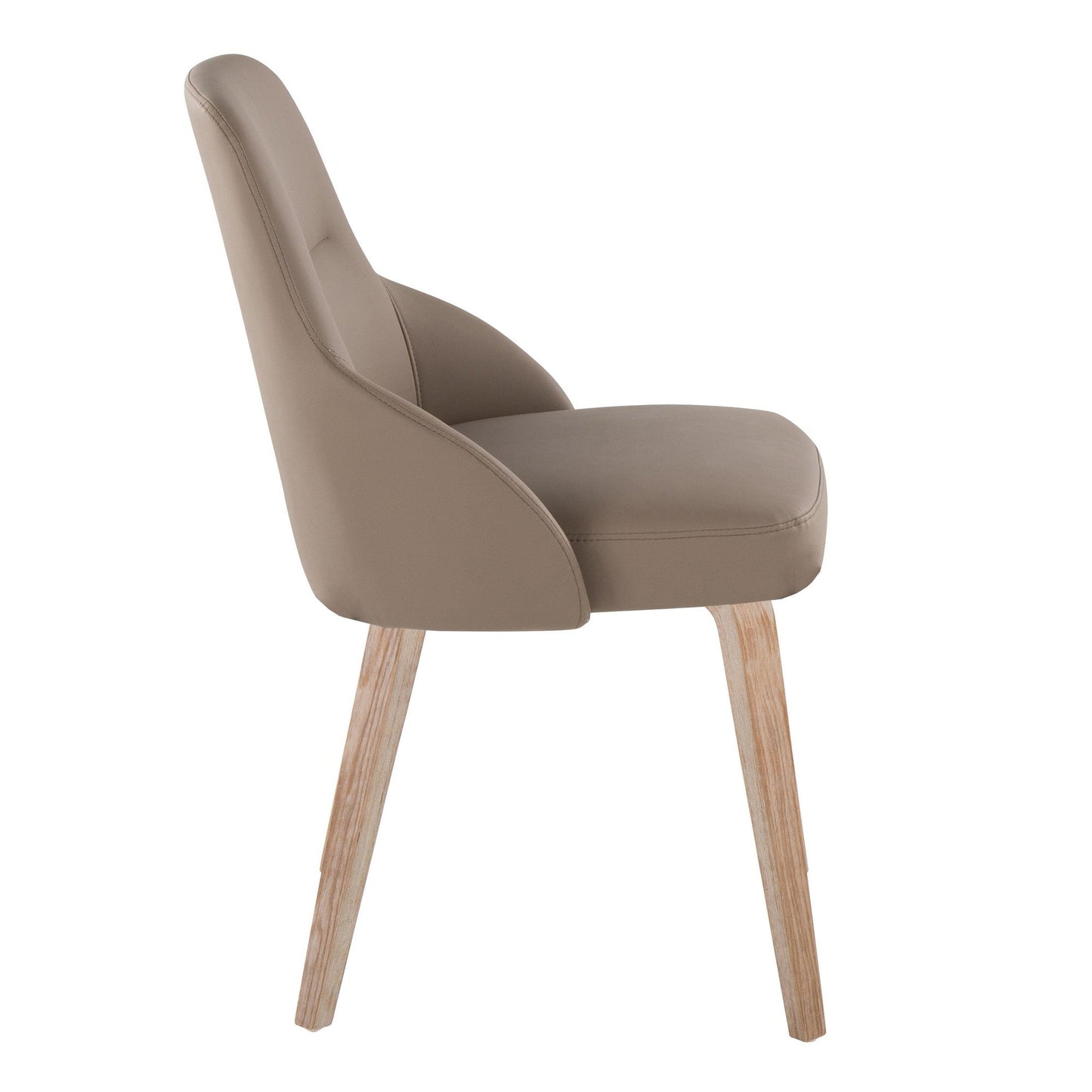 Lumisource York Upholstered Chair - Set of 2
