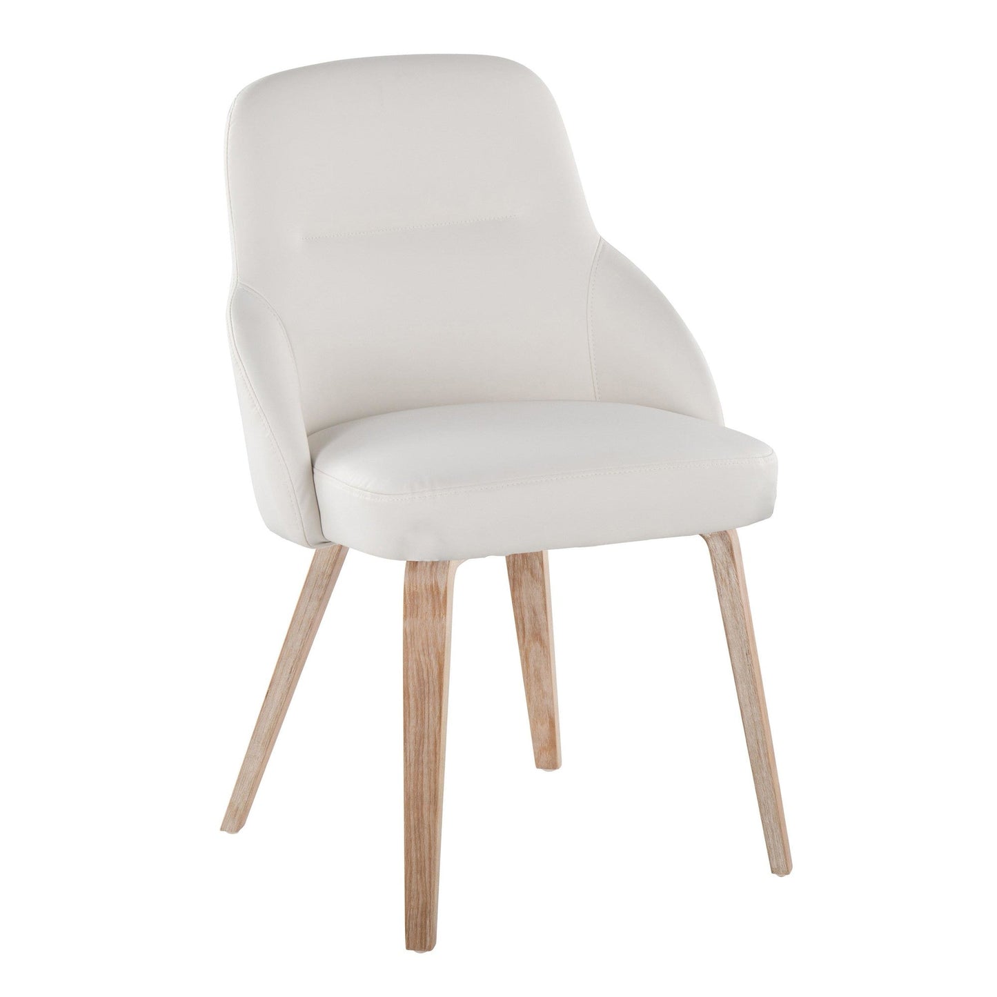 Lumisource York Upholstered Chair - Set of 2