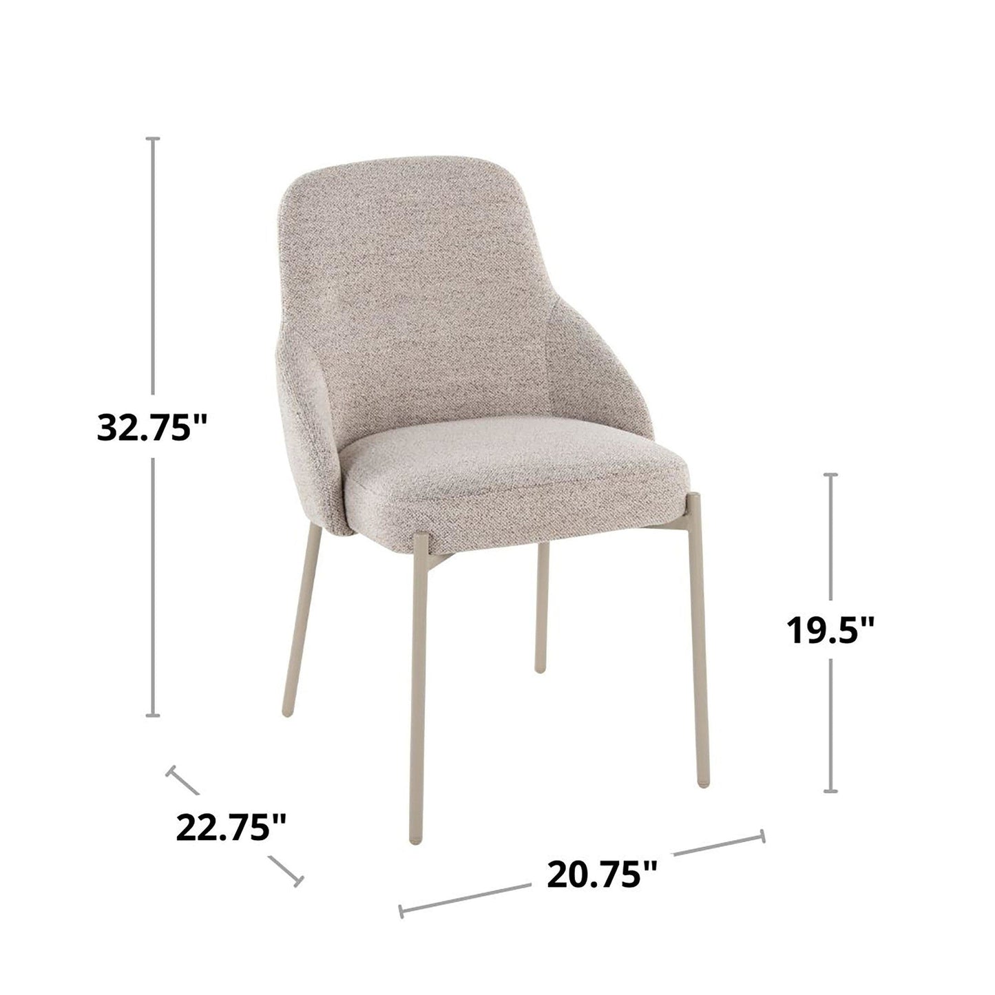 Majestic Office Furniture Upholstered Chair - Set of 2