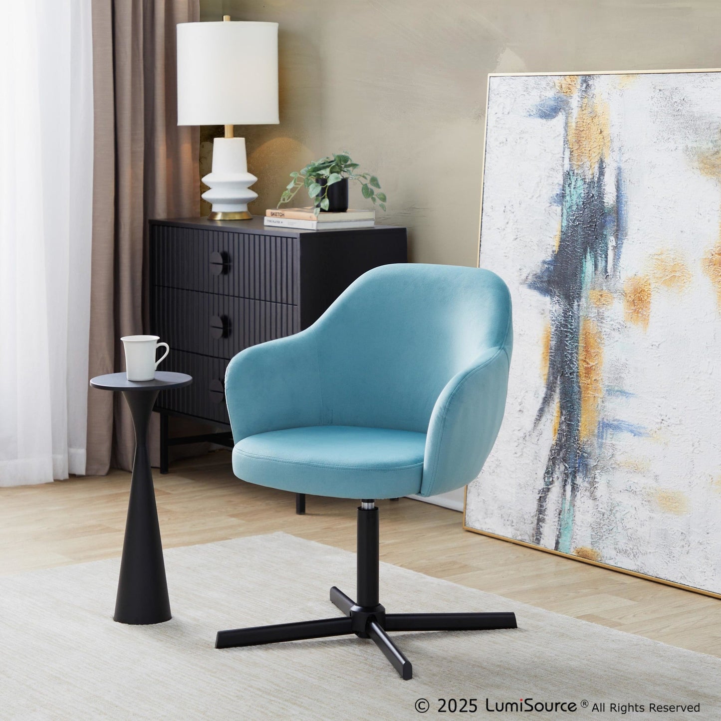 Majestic Office Furniture Swivel Accent Chair