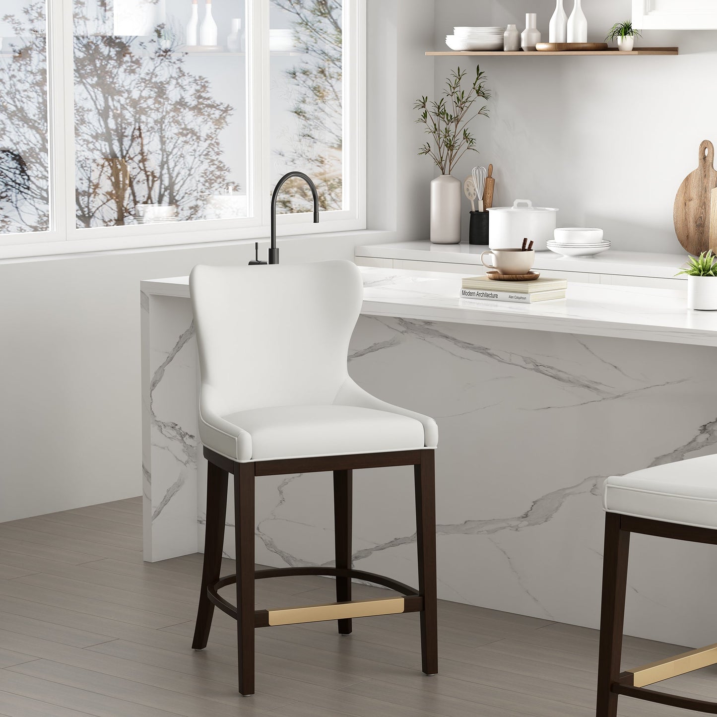 Manhattan Comfort Blair Counter Stool