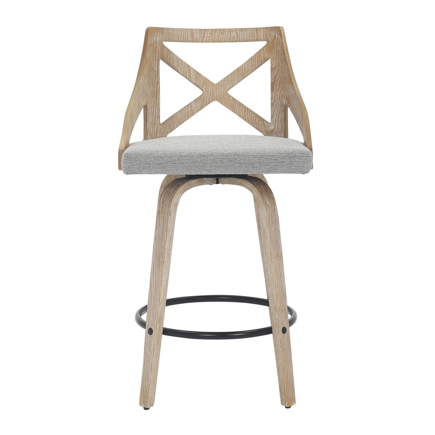 Majestic Office Furniture 26" Fixed-Height Counter Stool - Set of 2
