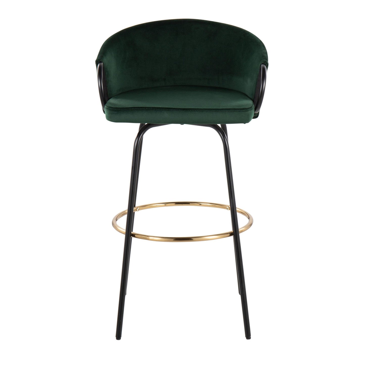 Majestic Office Furniture 30" Fixed-Height Barstool - Set of 2