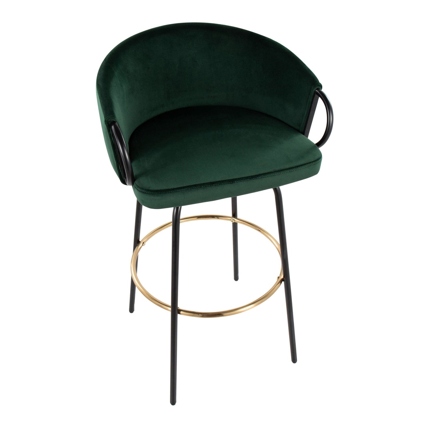 Majestic Office Furniture 30" Fixed-Height Barstool - Set of 2