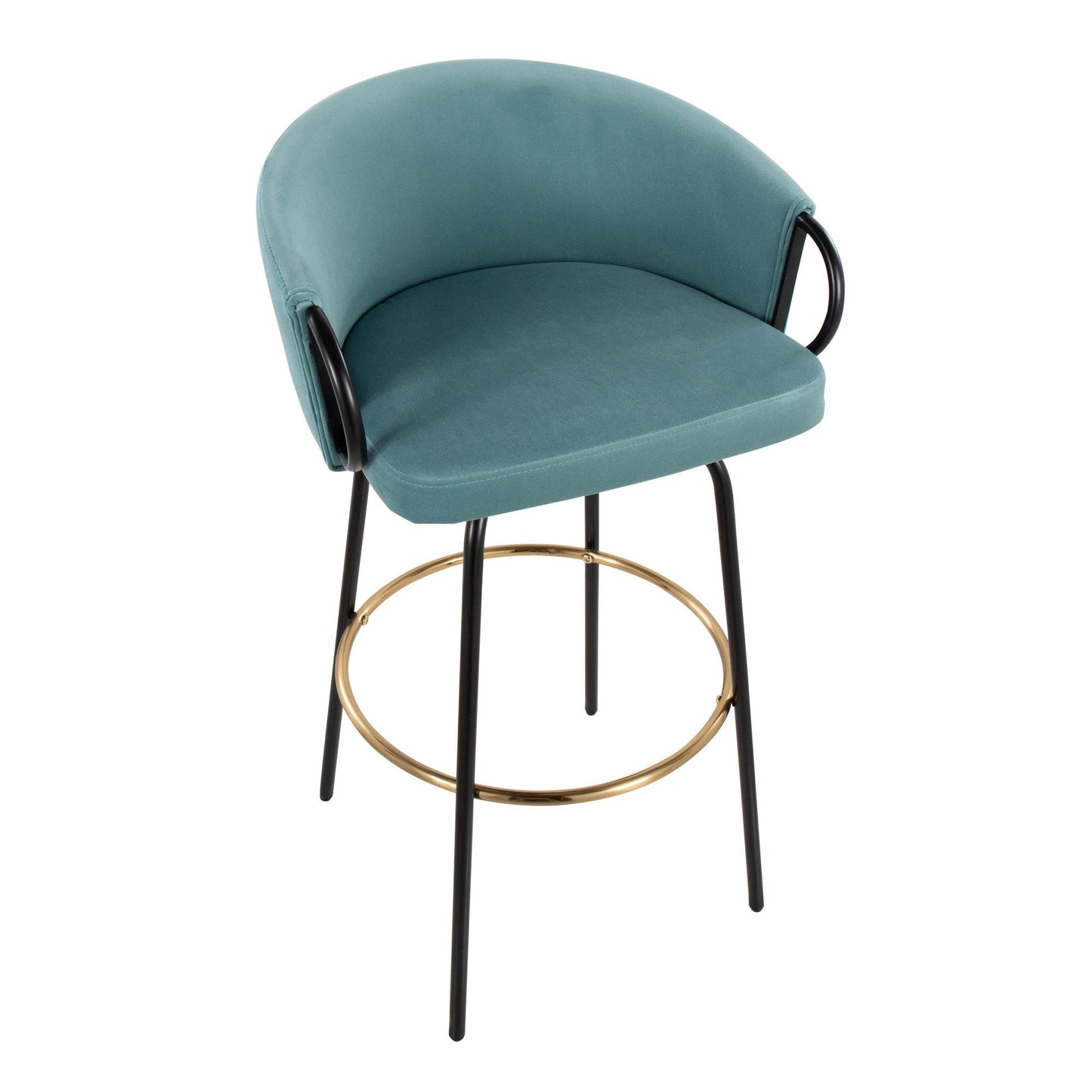 Majestic Office Furniture 30" Fixed-Height Barstool - Set of 2