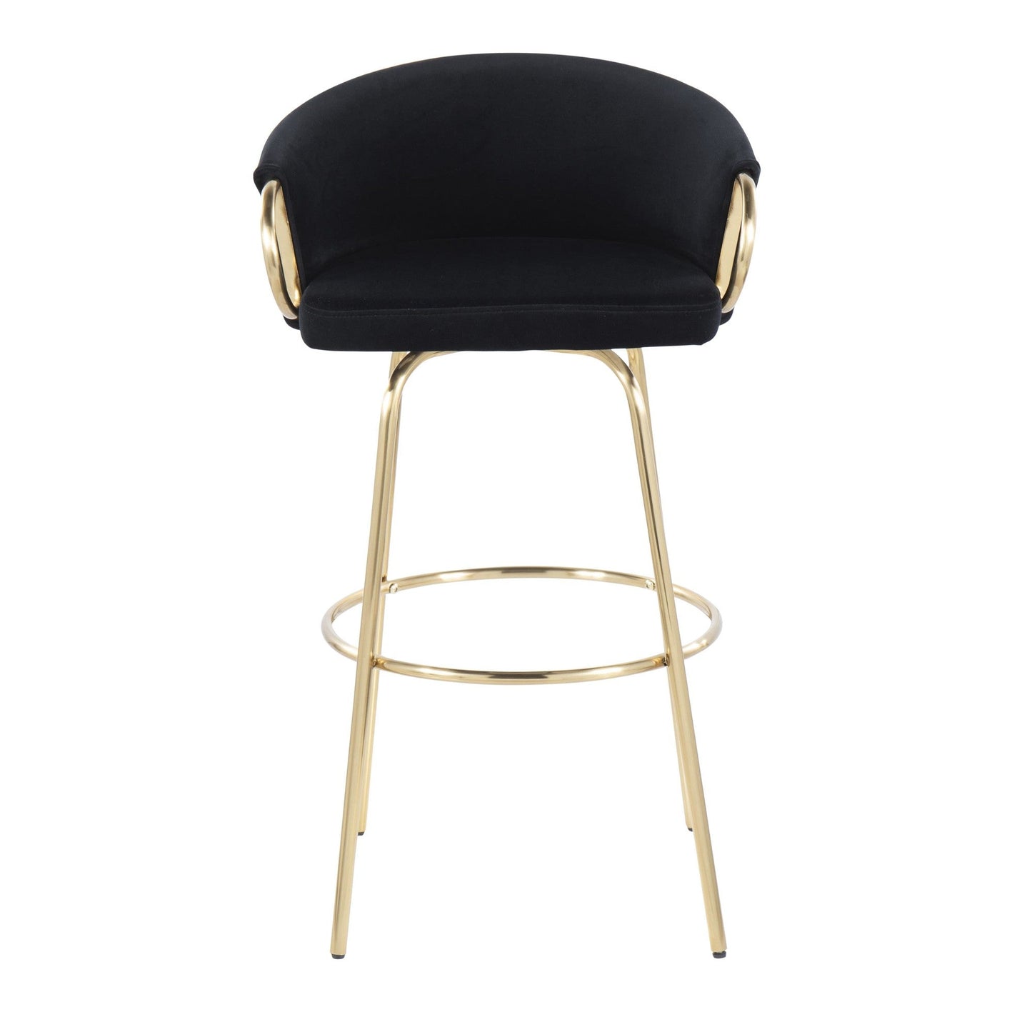 Majestic Office Furniture 30" Fixed-Height Barstool - Set of 2