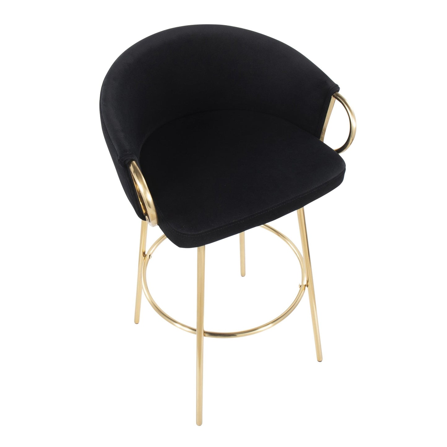 Majestic Office Furniture 30" Fixed-Height Barstool - Set of 2
