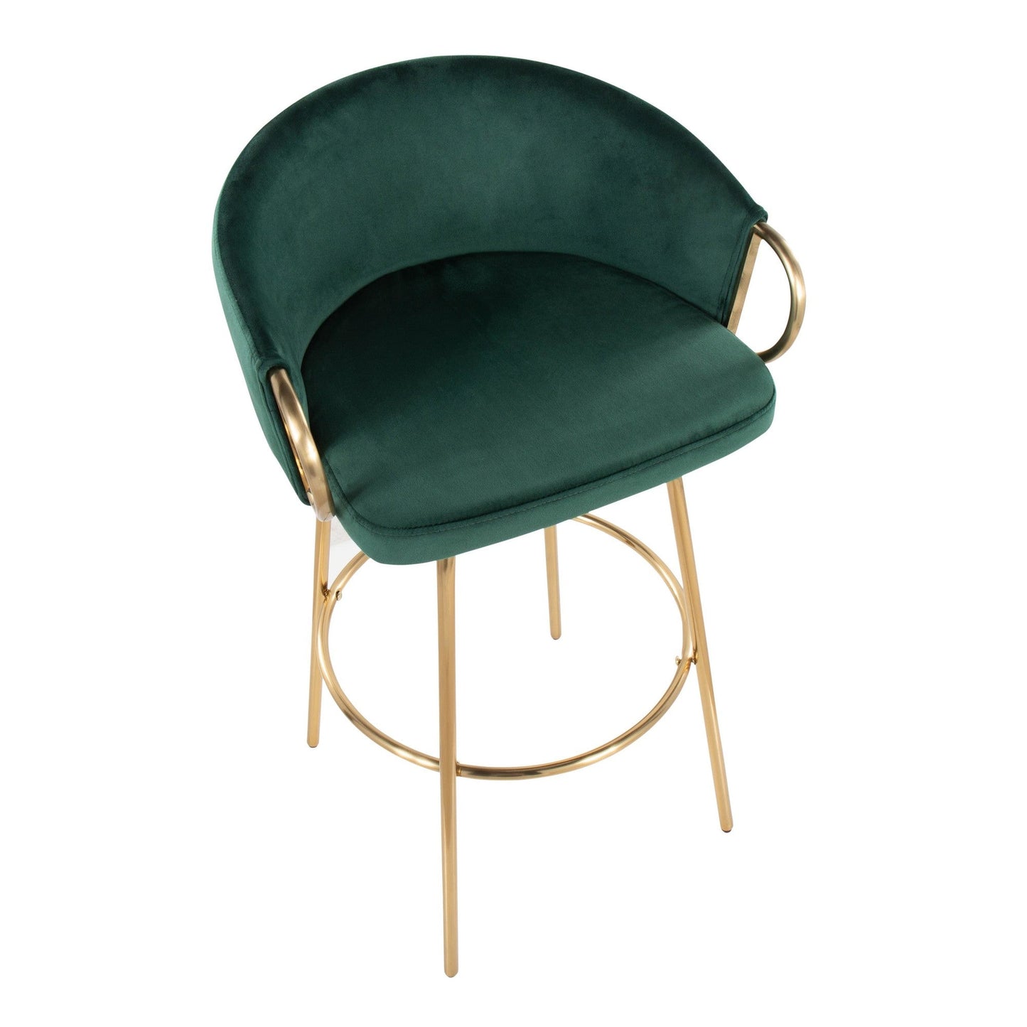 Majestic Office Furniture 30" Fixed-Height Barstool - Set of 2