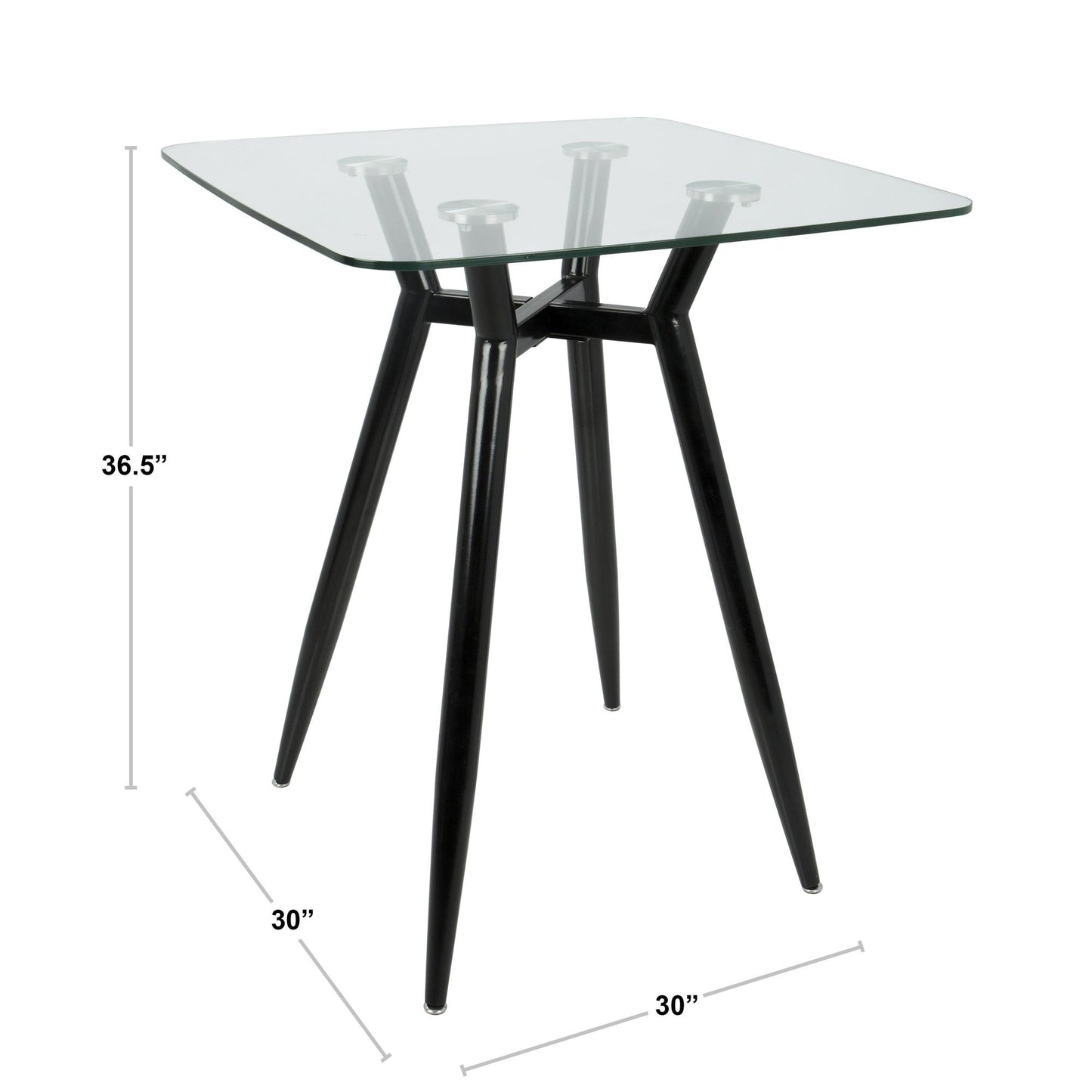 Majestic Office Furniture Square Counter Table