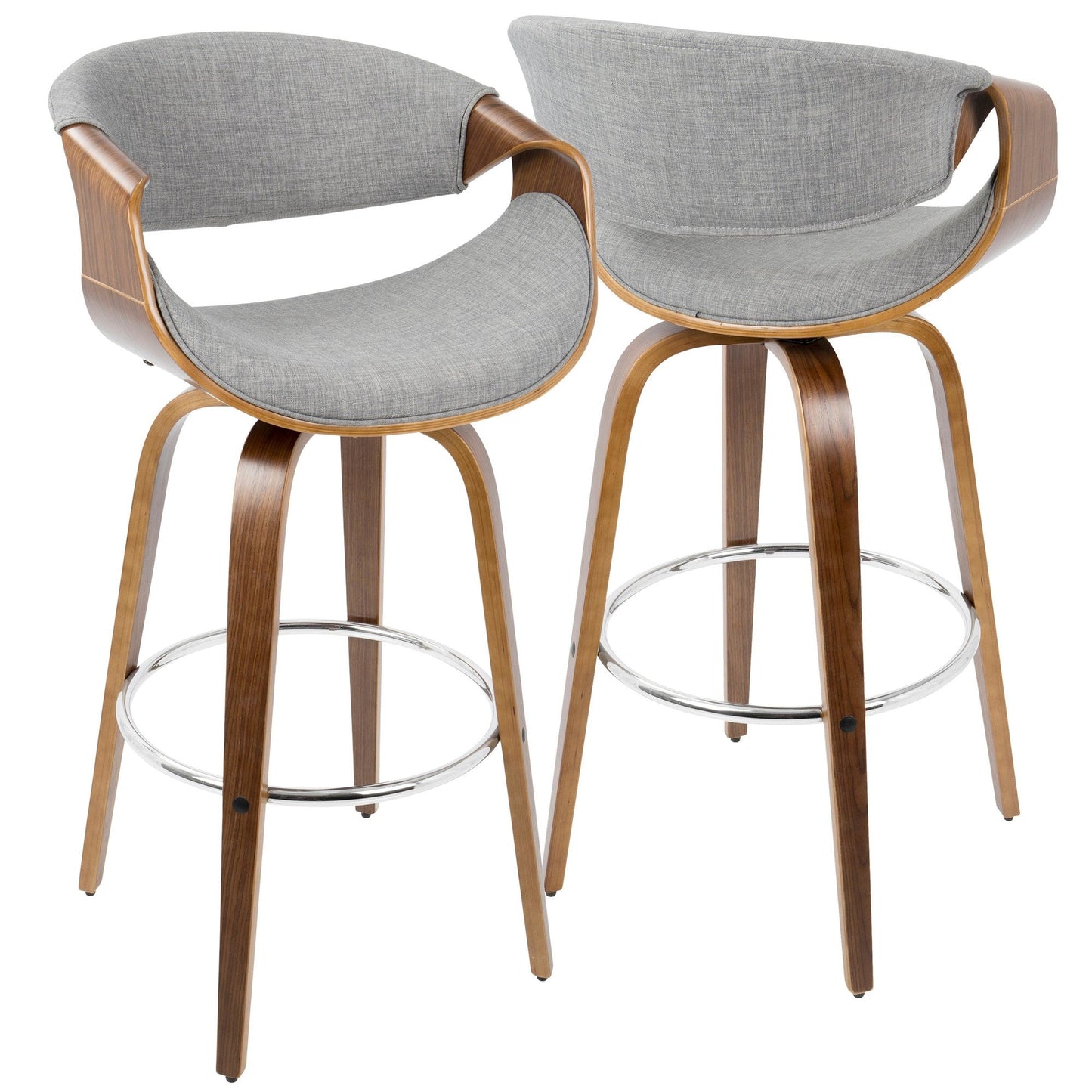 Majestic Office Furniture 30'' Fixed-Height Barstool - Set of 2