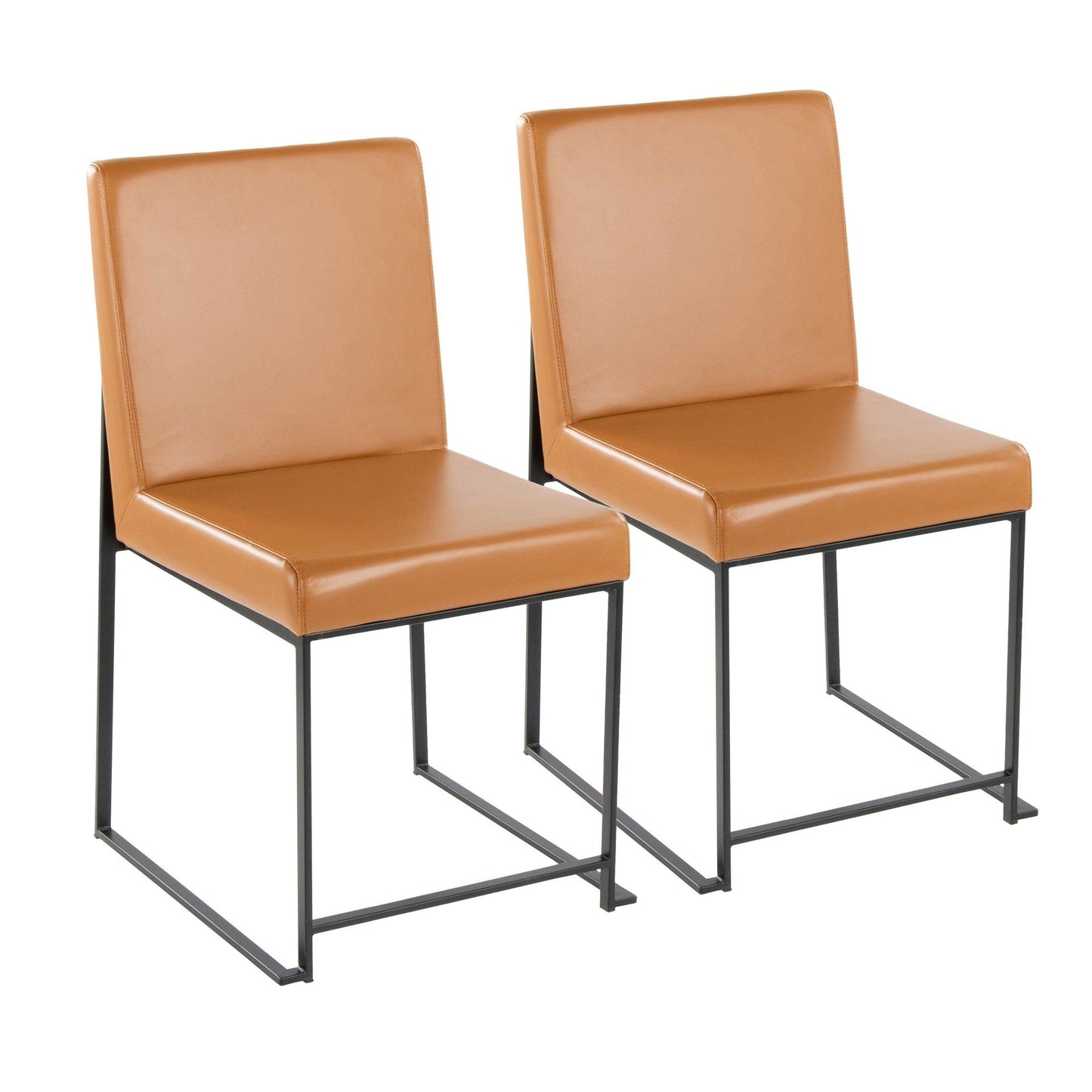Majestic Office Furniture Back Fuji Dining Chair - Set of 2