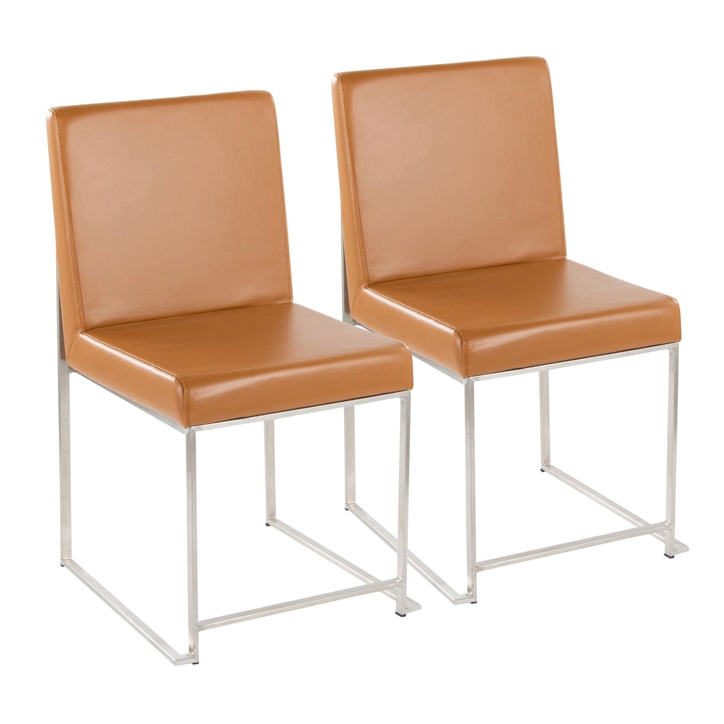 Majestic Office Furniture Back Fuji Dining Chair - Set of 2