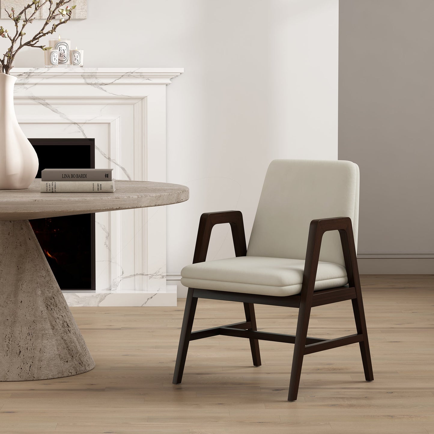 Manhattan Comfort Stella Dining Armchair