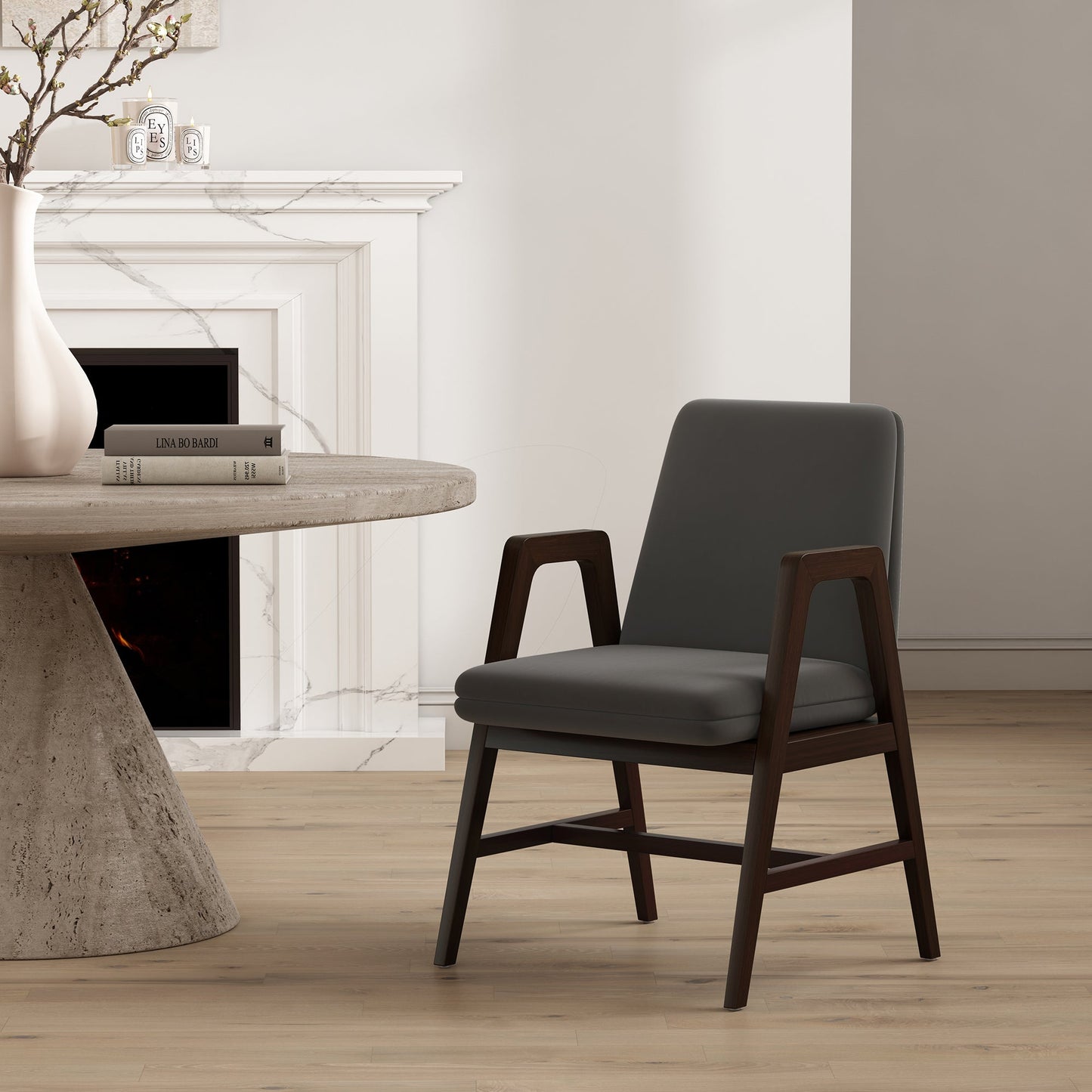 Manhattan Comfort Stella Dining Armchair