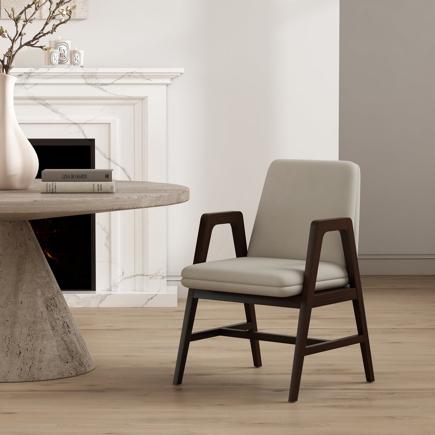 Manhattan Comfort Stella Dining Armchair