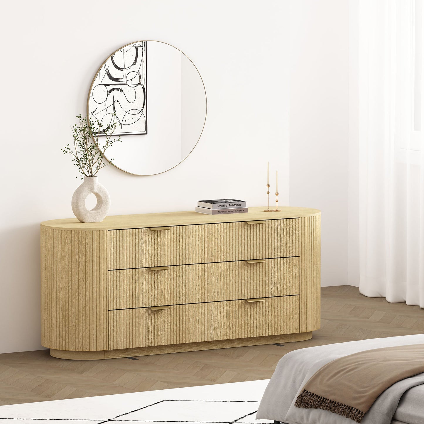 Manhattan Comfort Olivia 60" Double Dresser