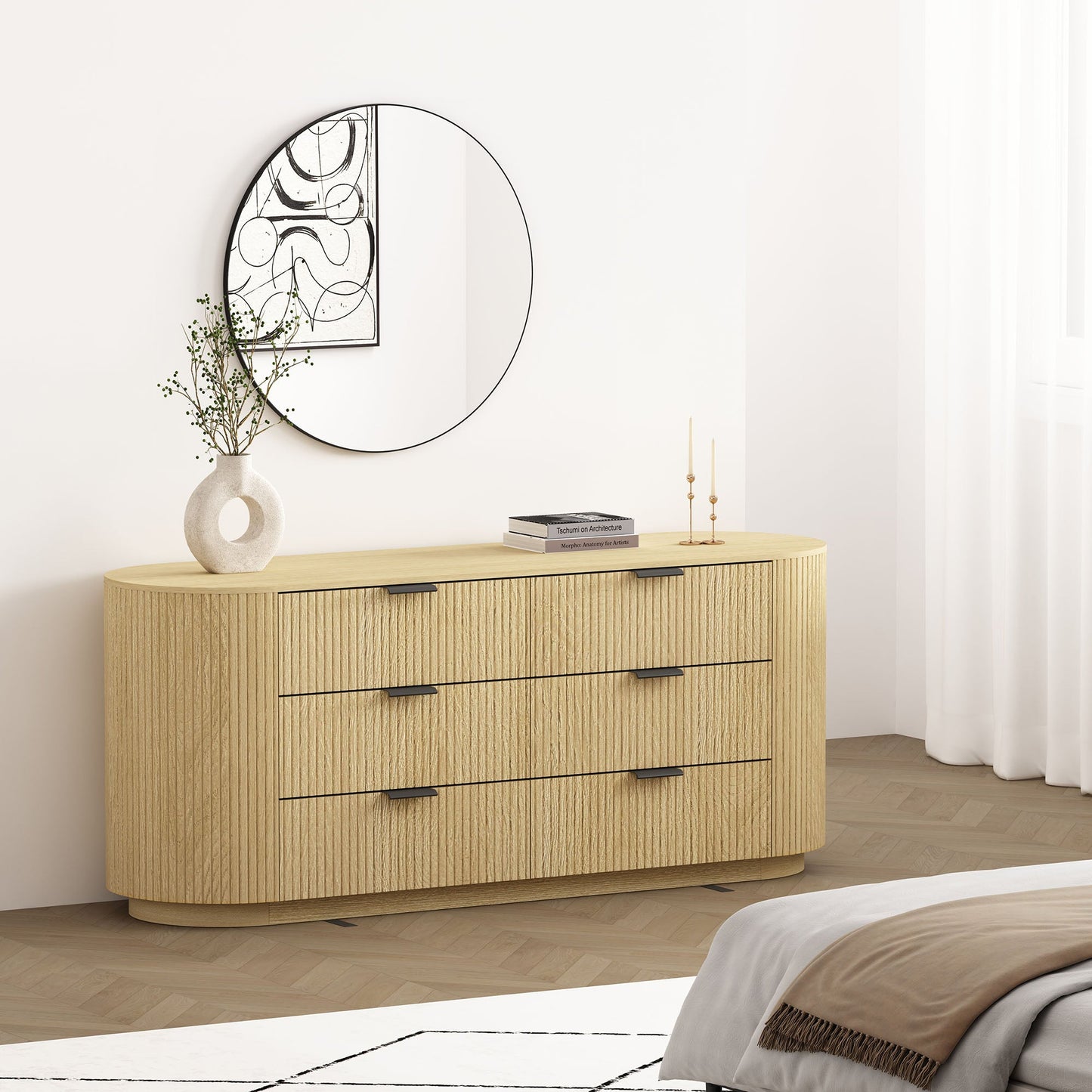 Manhattan Comfort Olivia 60" Double Dresser