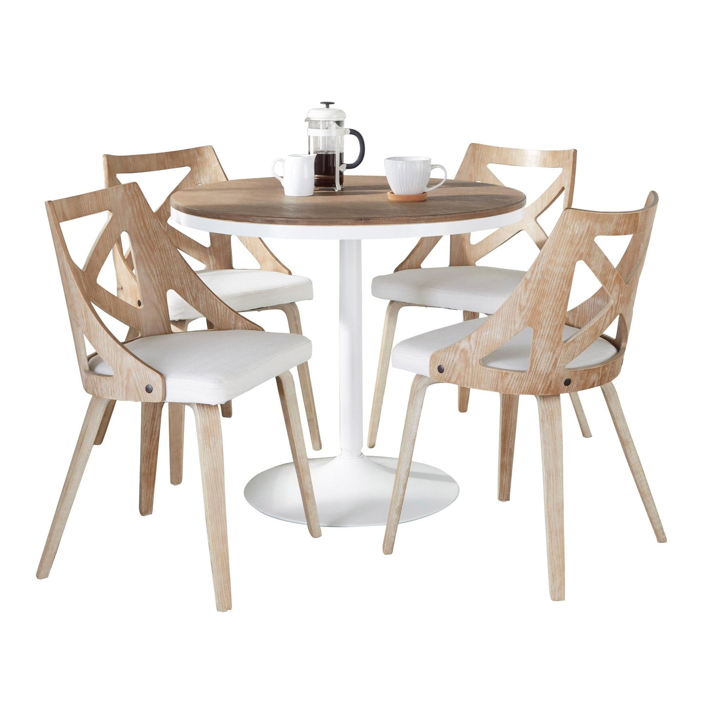 Lumisource Dakota-charlotte Dining Set - 5 Piece