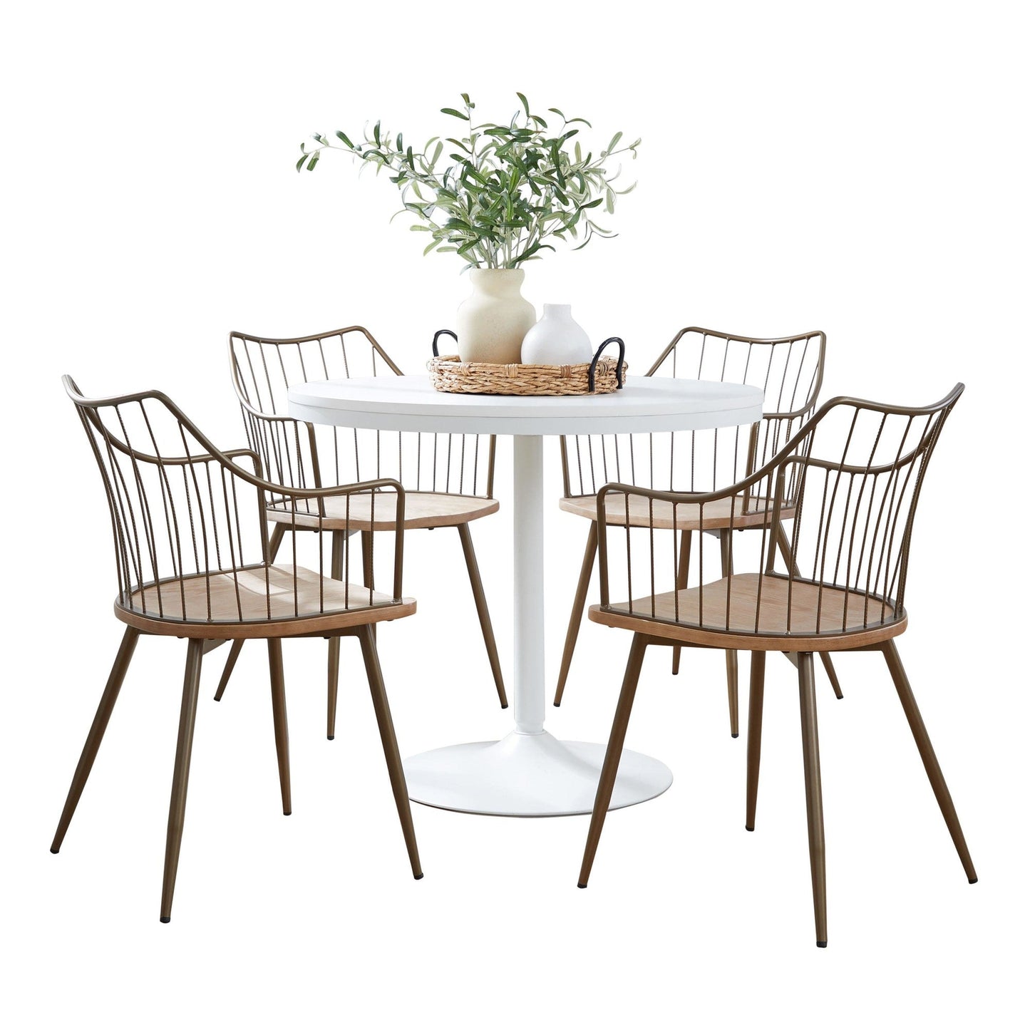 Lumisource Dakota-winston Dining Set - 5 Piece