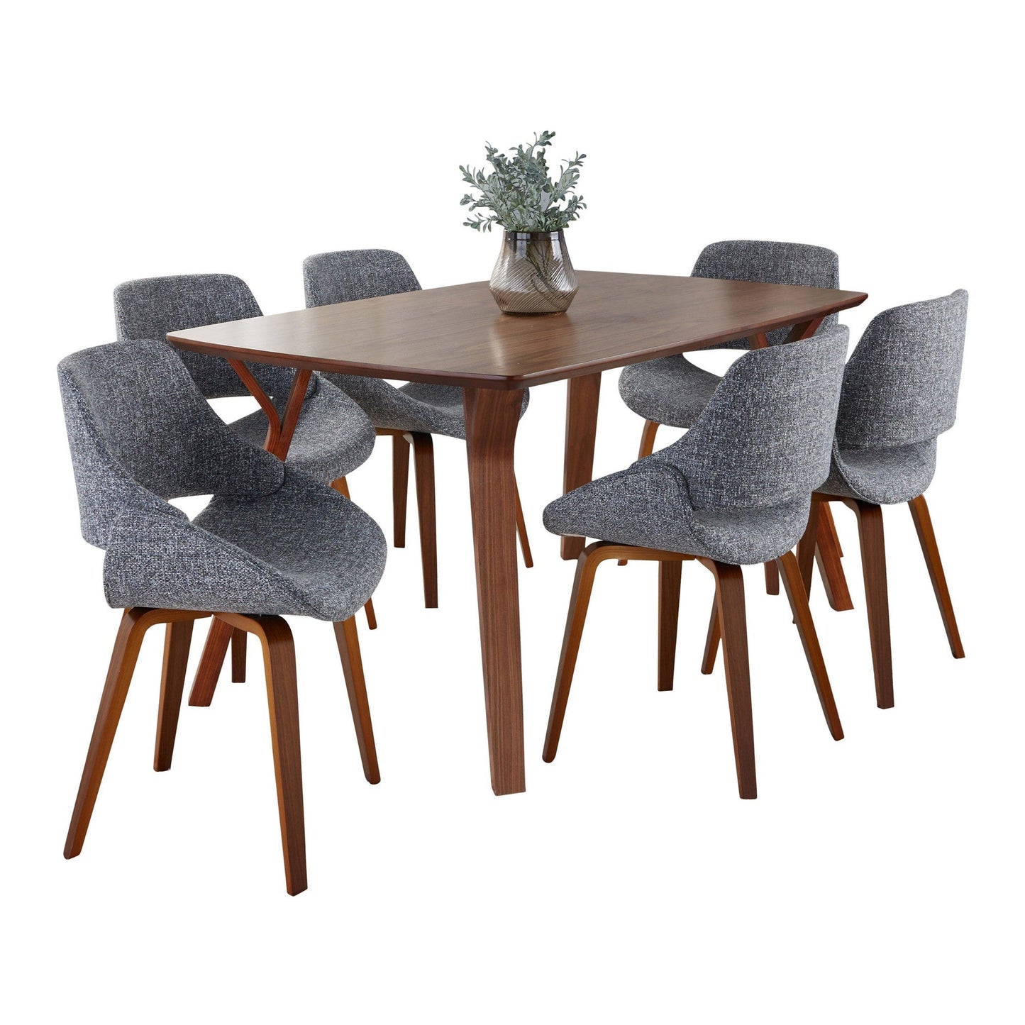 Majestic Office Furniture Fabrico Dining Set - 7 Piece