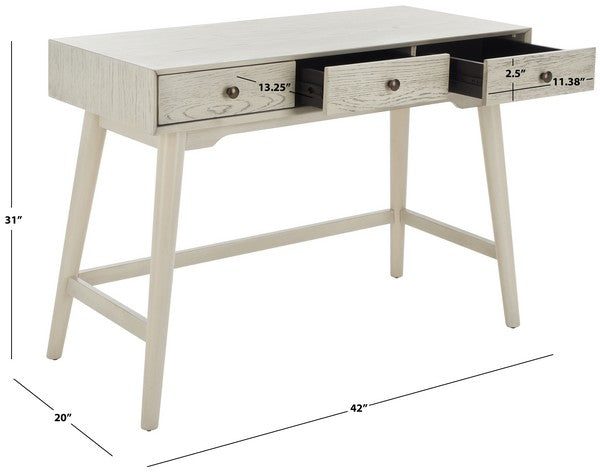 Scully 3 Drawer Desk