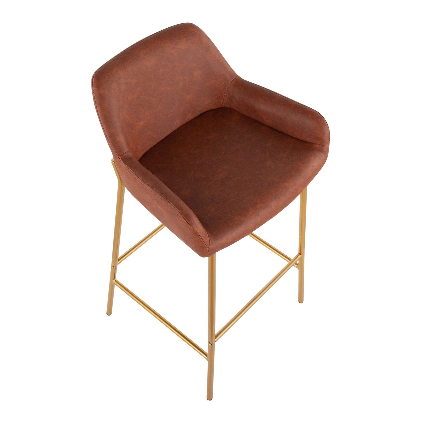 Majestic Office Furniture 30" Fixed-Height Barstool - Set of 2