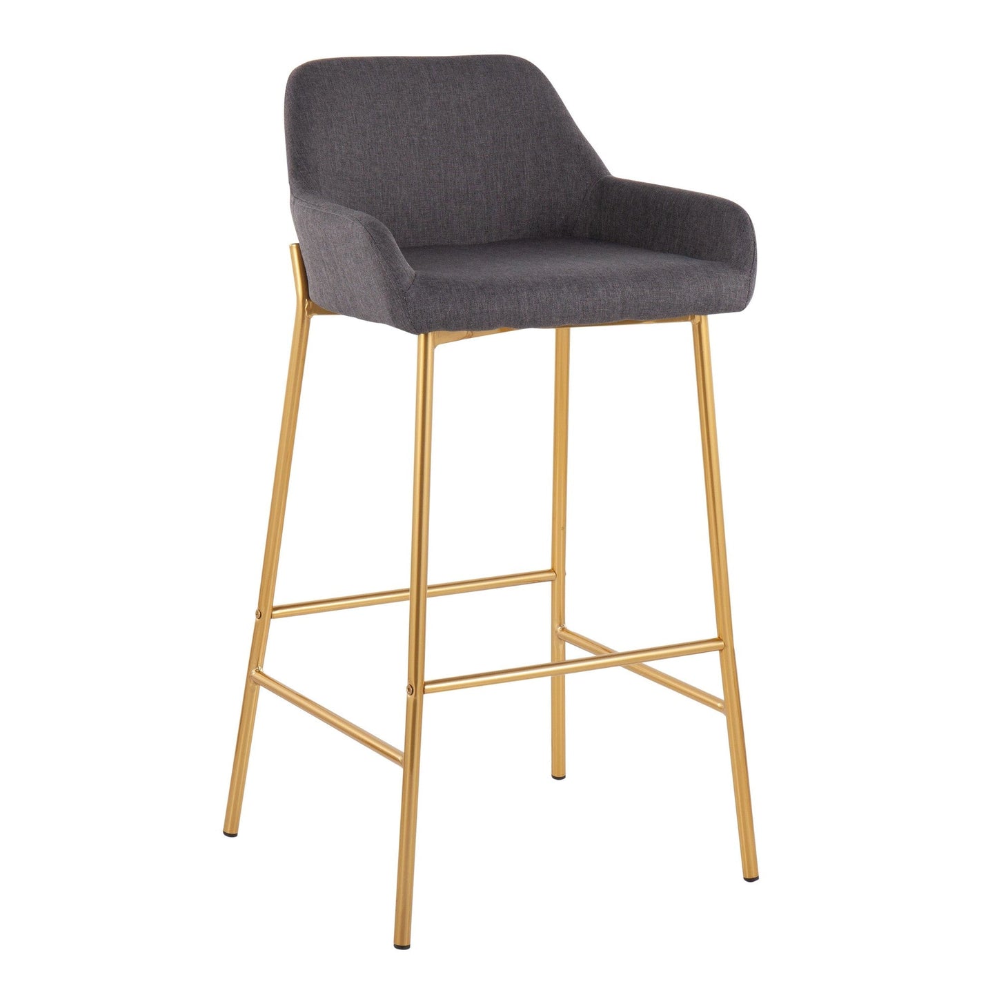 Majestic Office Furniture 30" Fixed-Height Barstool - Set of 2
