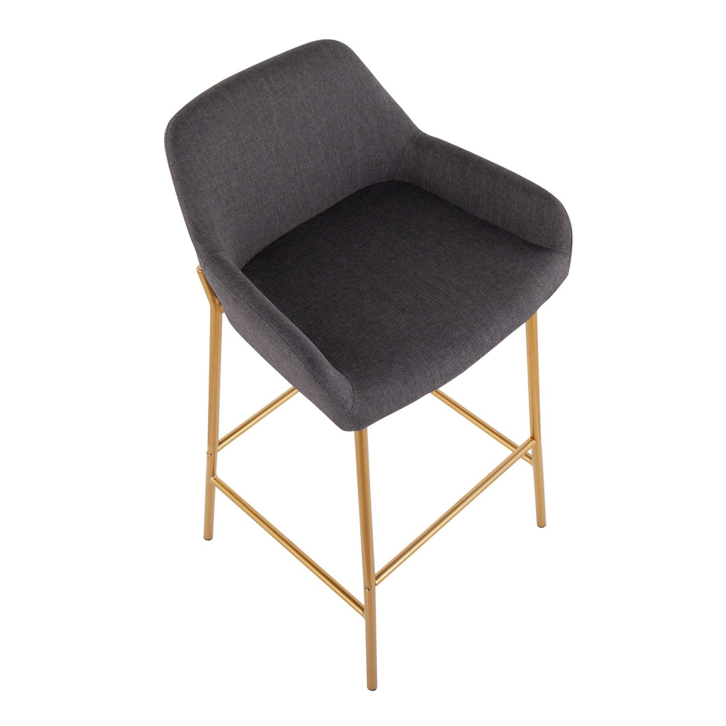Majestic Office Furniture 30" Fixed-Height Barstool - Set of 2