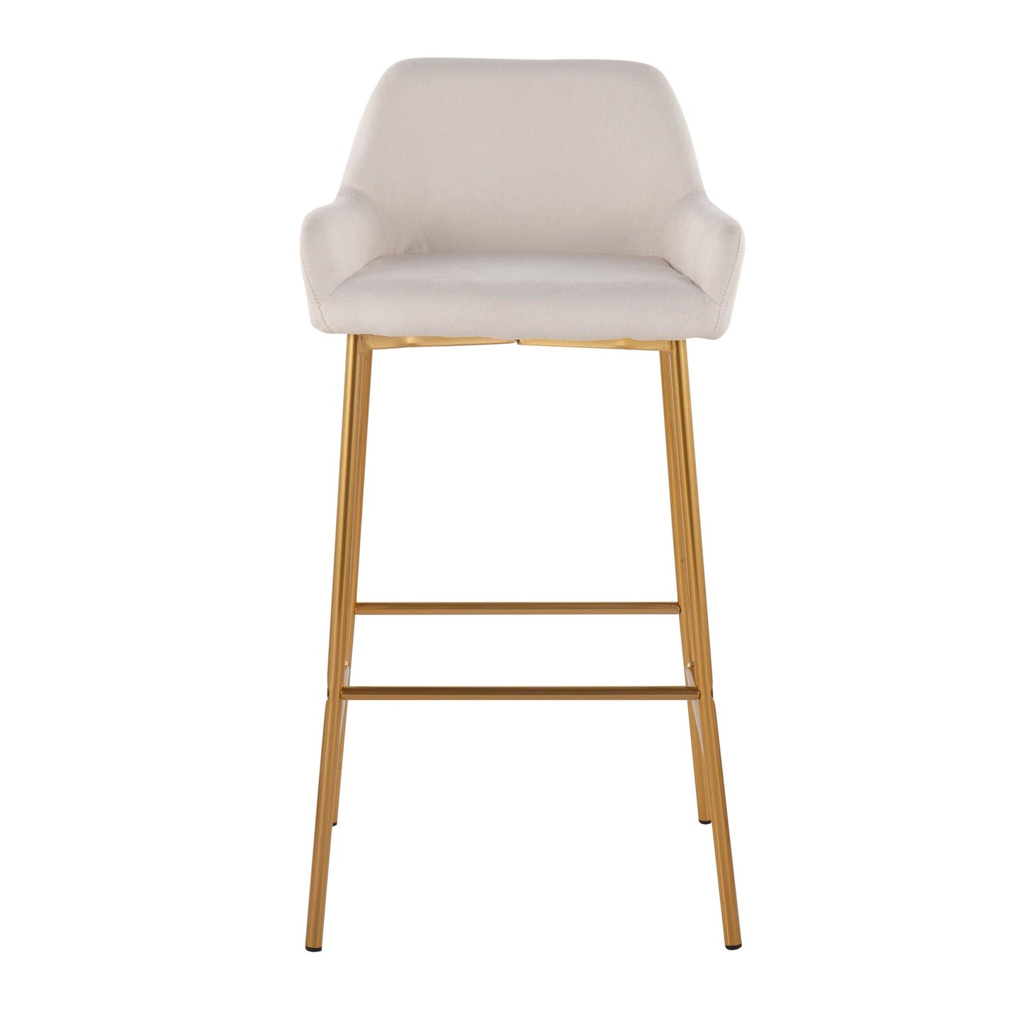 Majestic Office Furniture 30" Fixed-Height Barstool - Set of 2