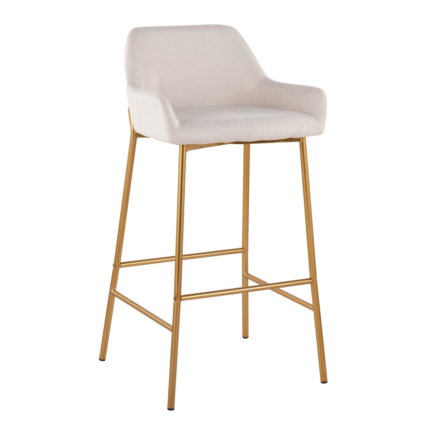 Majestic Office Furniture 30" Fixed-Height Barstool - Set of 2