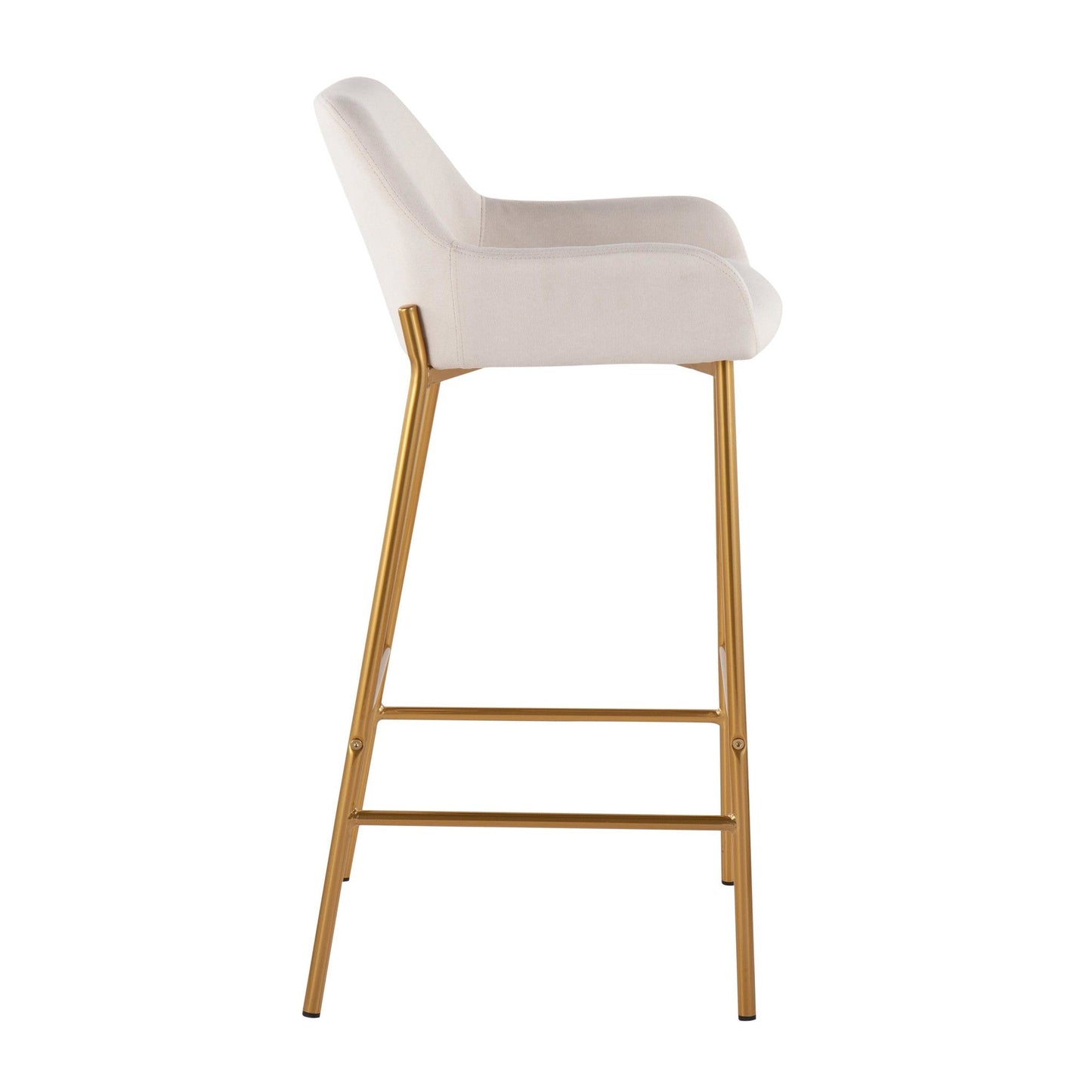 Majestic Office Furniture 30" Fixed-Height Barstool - Set of 2