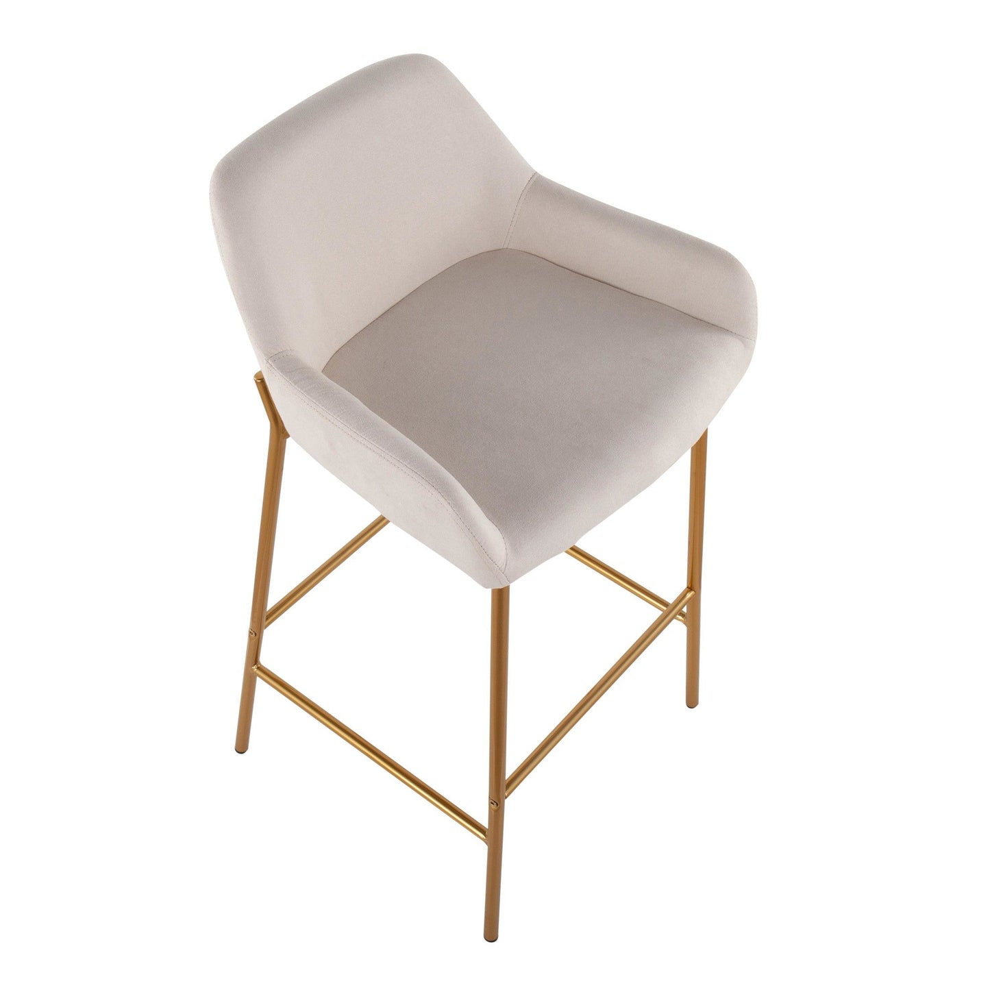 Majestic Office Furniture 30" Fixed-Height Barstool - Set of 2