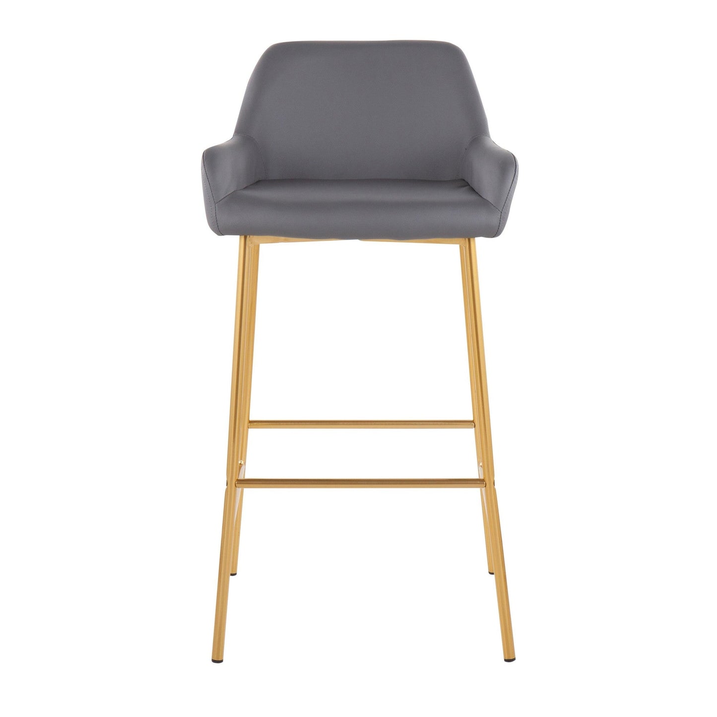 Majestic Office Furniture 30" Fixed-Height Barstool - Set of 2