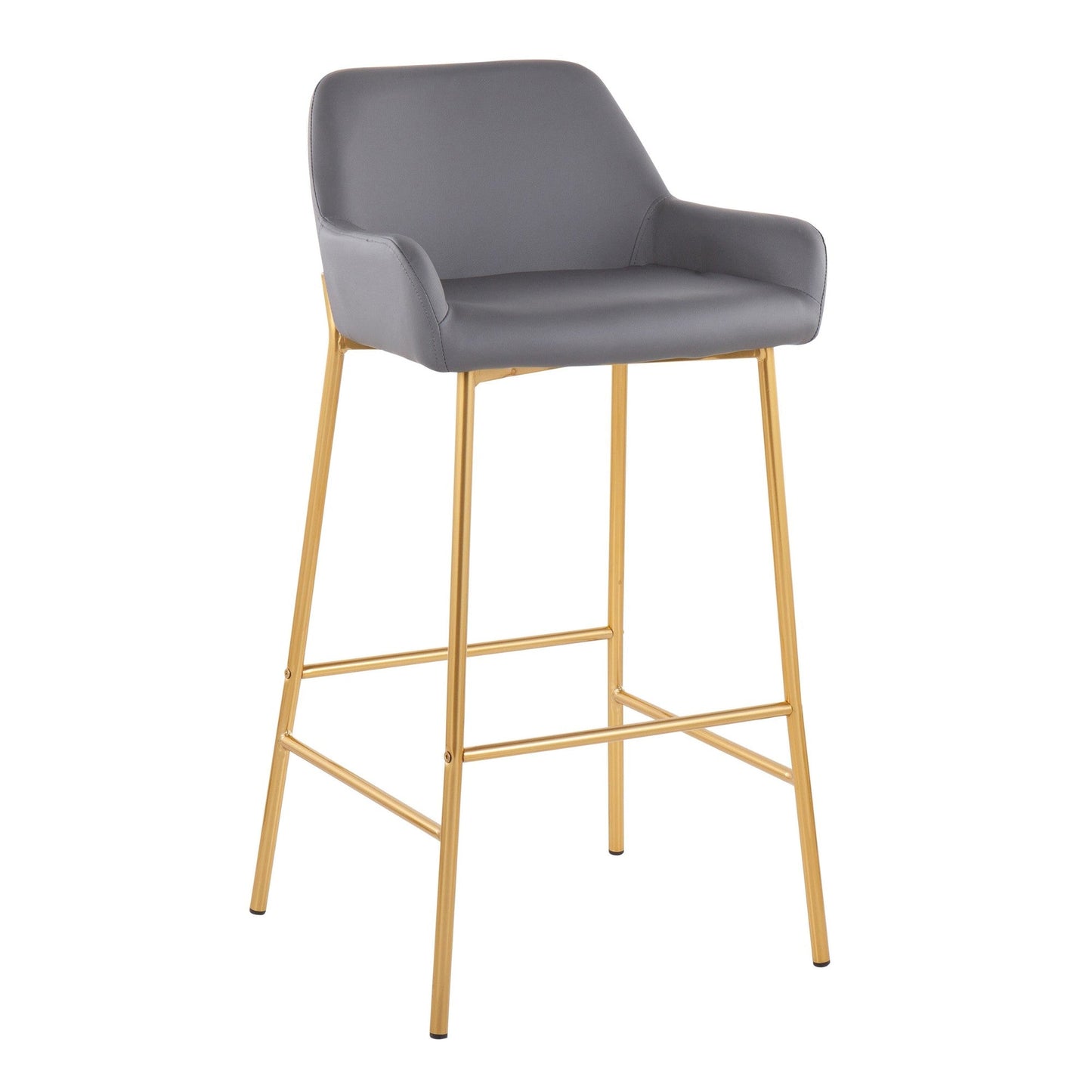 Majestic Office Furniture 30" Fixed-Height Barstool - Set of 2