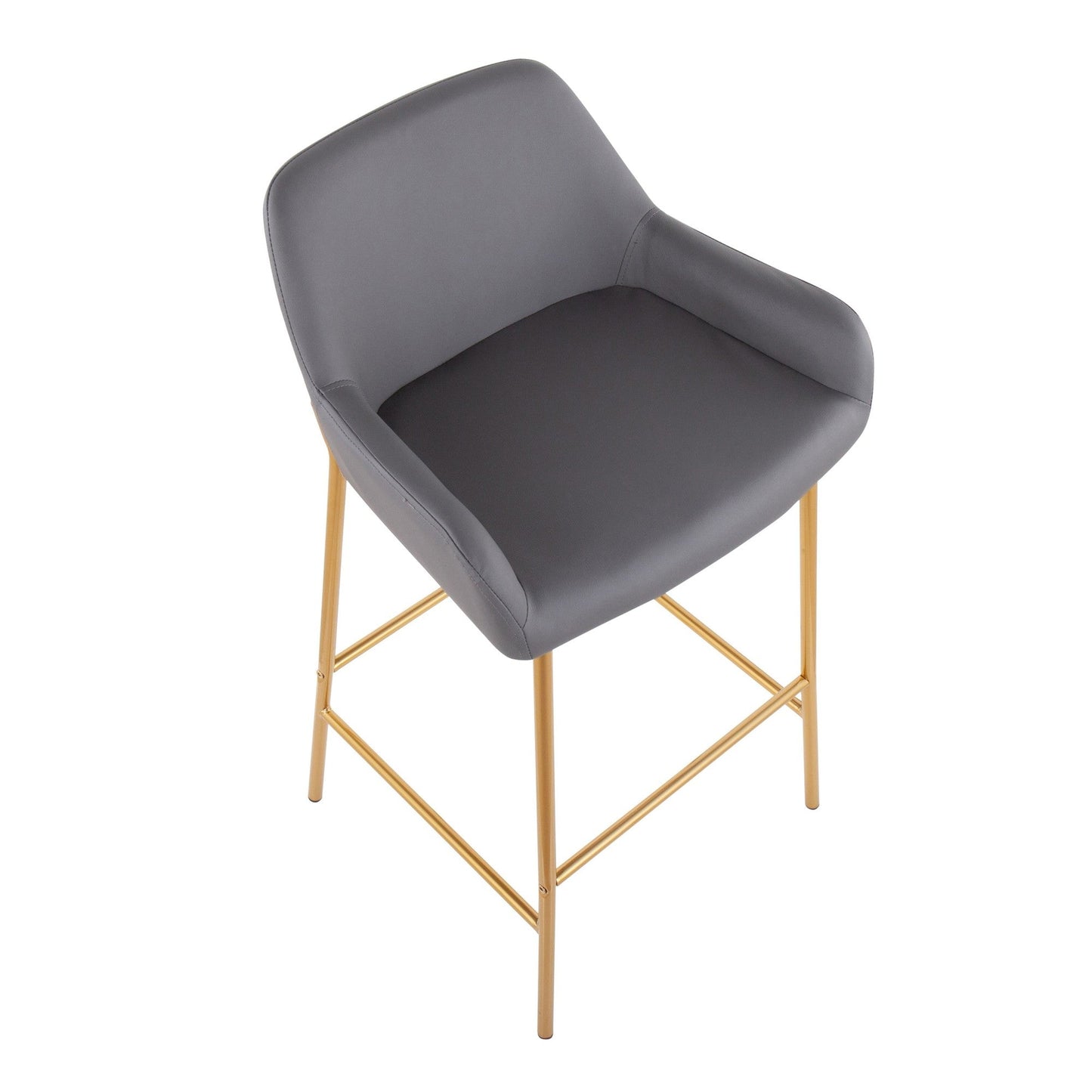 Majestic Office Furniture 30" Fixed-Height Barstool - Set of 2