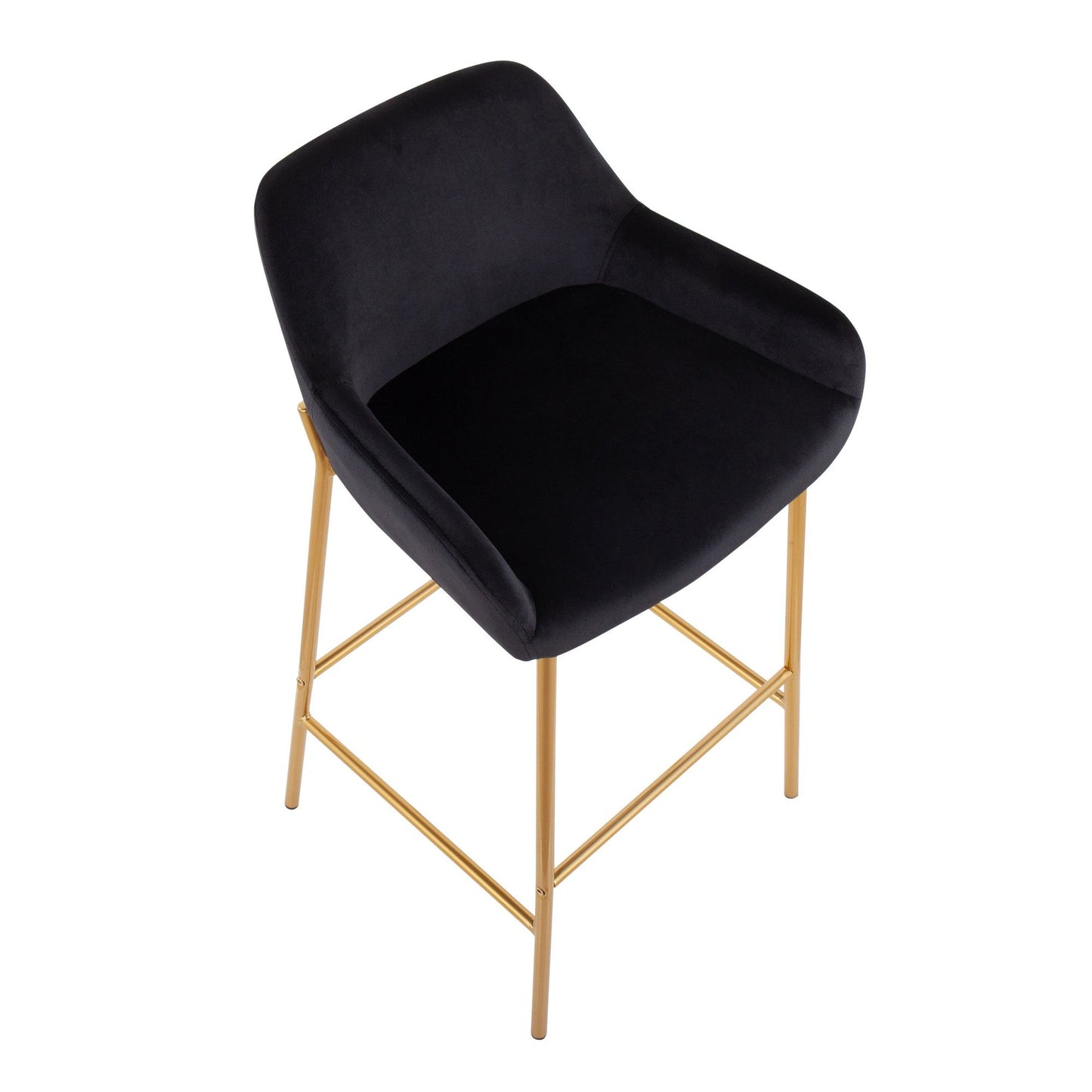 Majestic Office Furniture 30" Fixed-Height Barstool - Set of 2