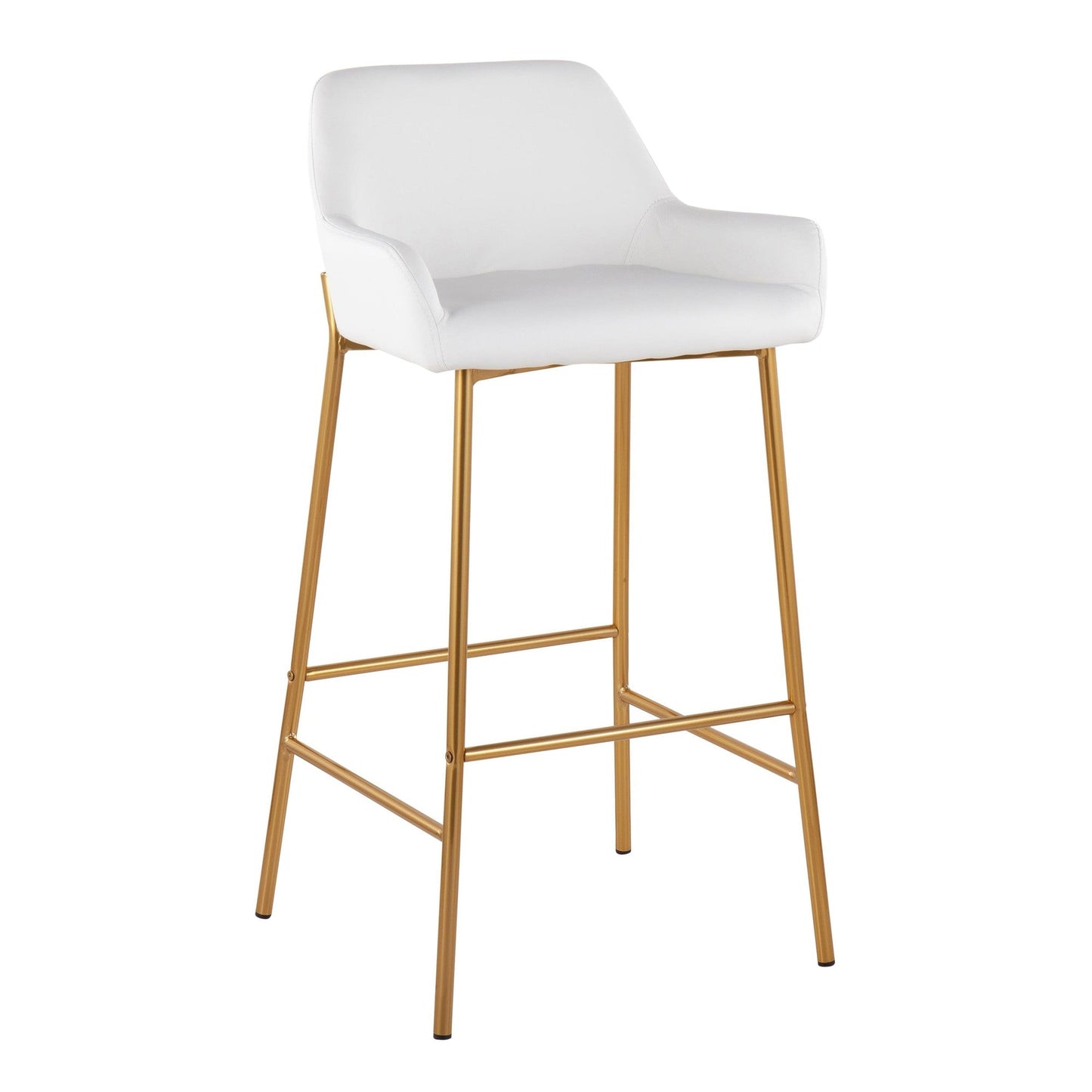 Majestic Office Furniture 30" Fixed-Height Barstool - Set of 2