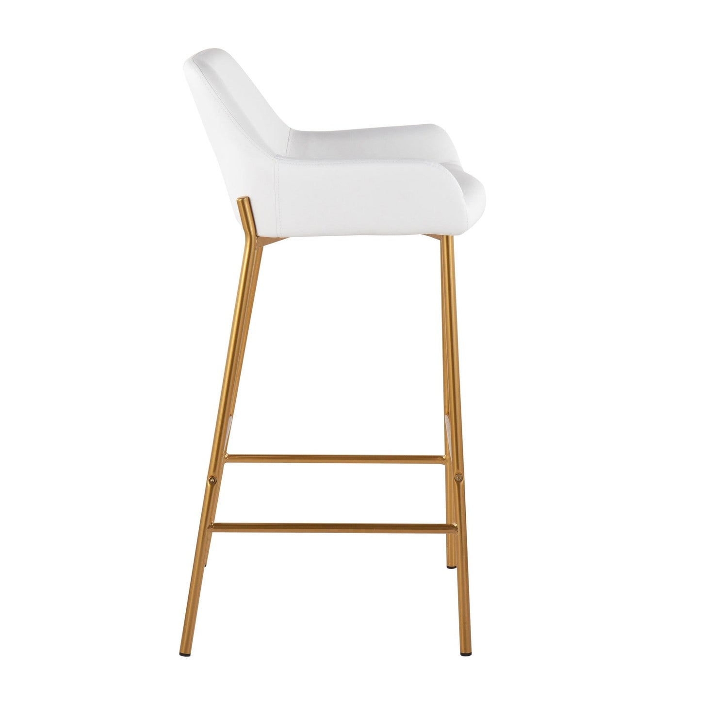 Majestic Office Furniture 30" Fixed-Height Barstool - Set of 2