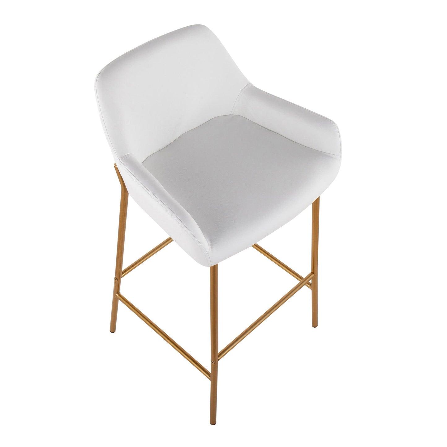 Majestic Office Furniture 30" Fixed-Height Barstool - Set of 2